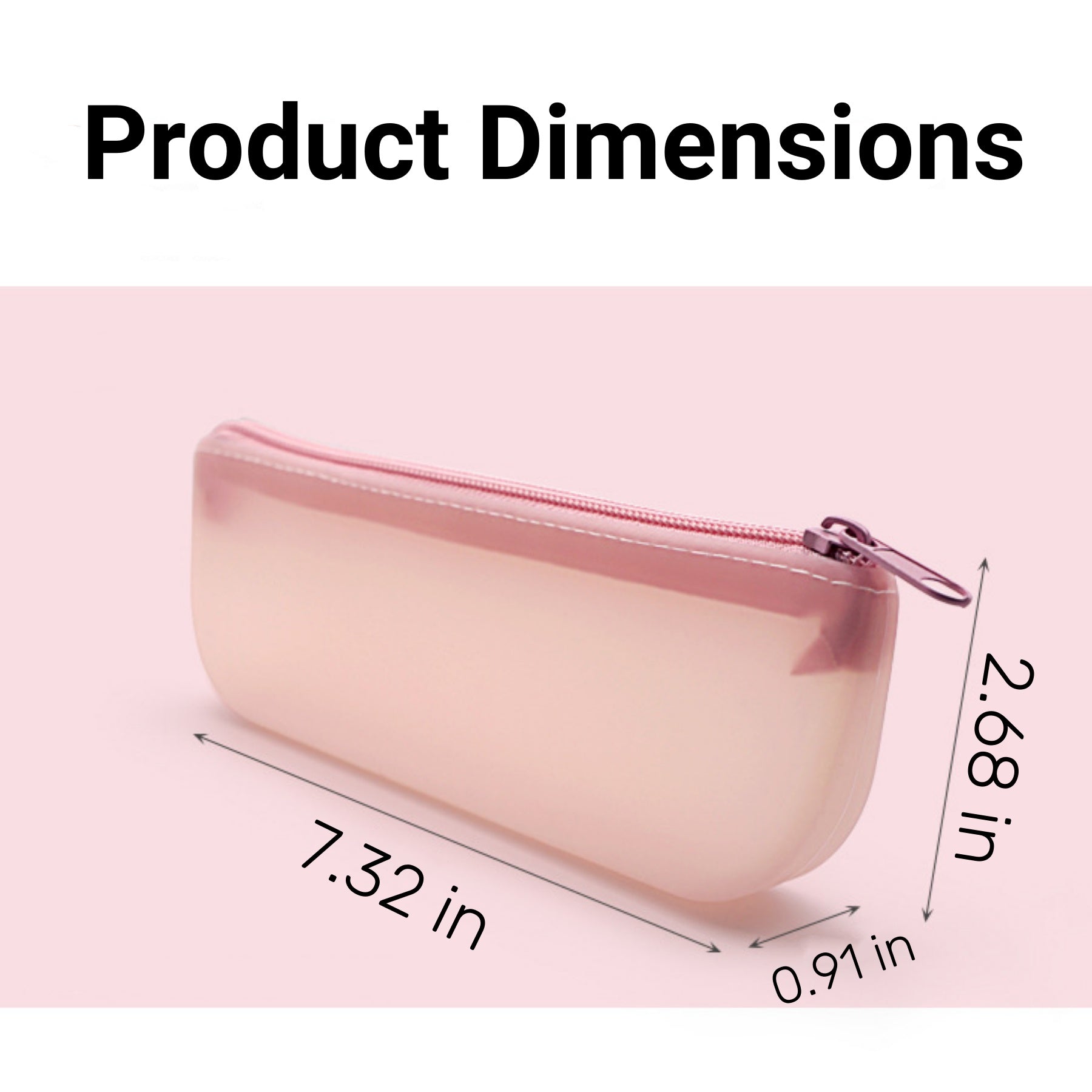 Silicone Makeup Brush Organizer Pouch