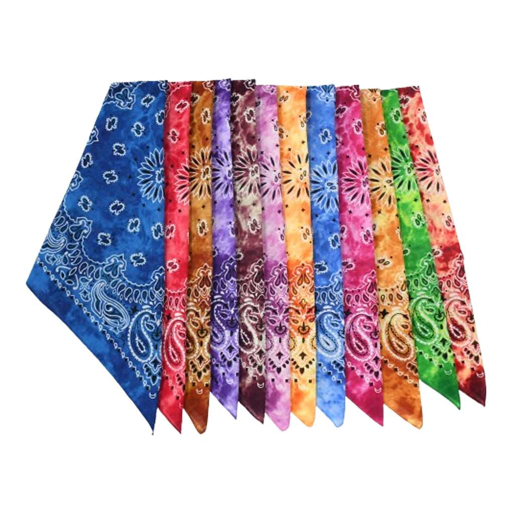 Cotton Square Painted Scarf