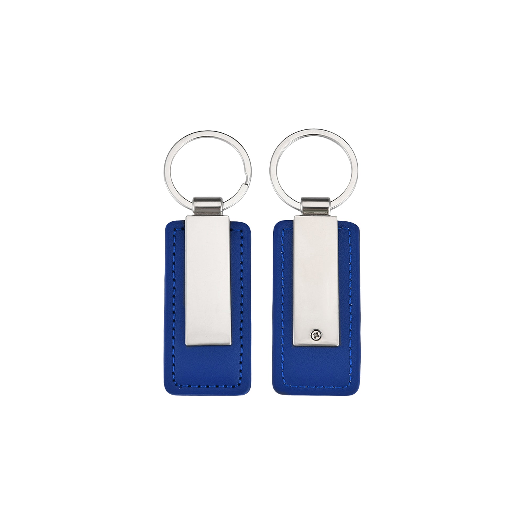 Leather Metal Keychain