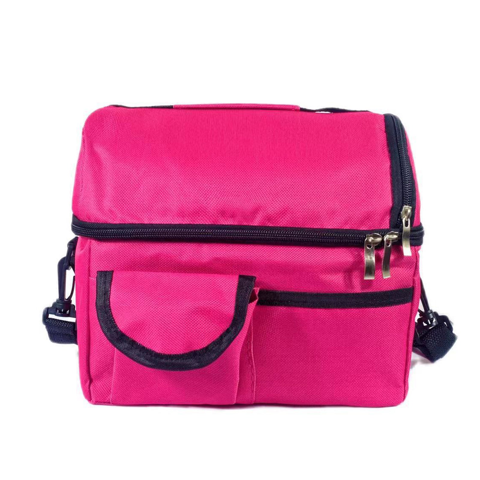 Portable Double-Layer Ice Pack Food Insulation Bag