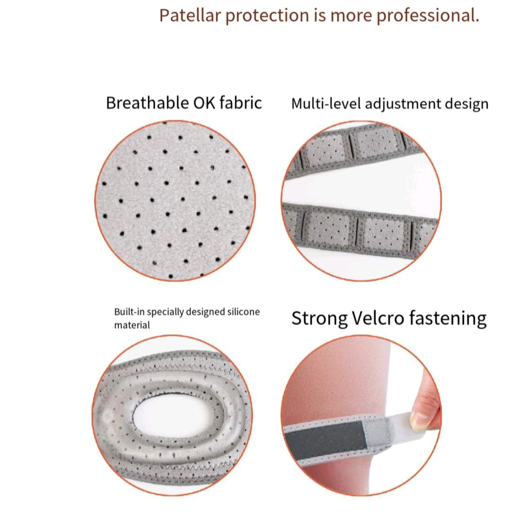 Patella Knee Brace Adjustable For Run Jump Support