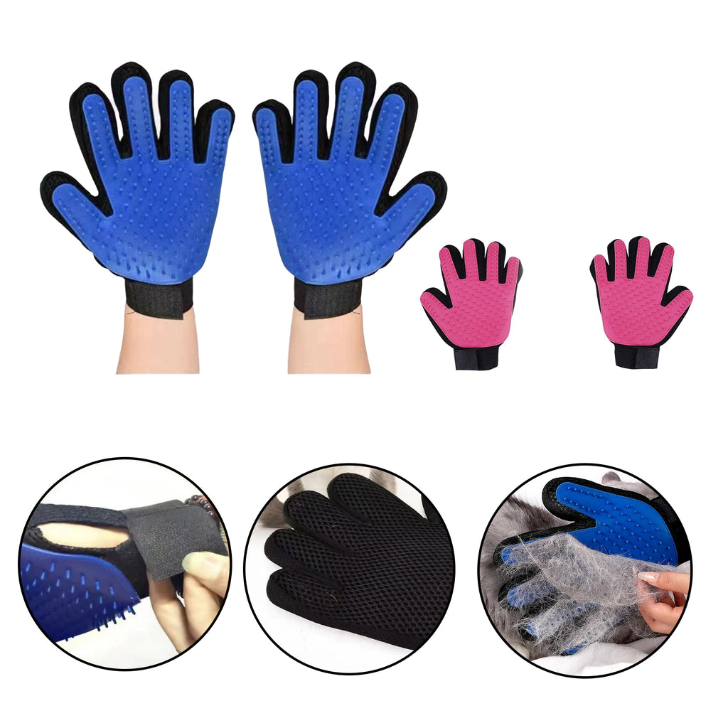 Pet Grooming Glove Brush