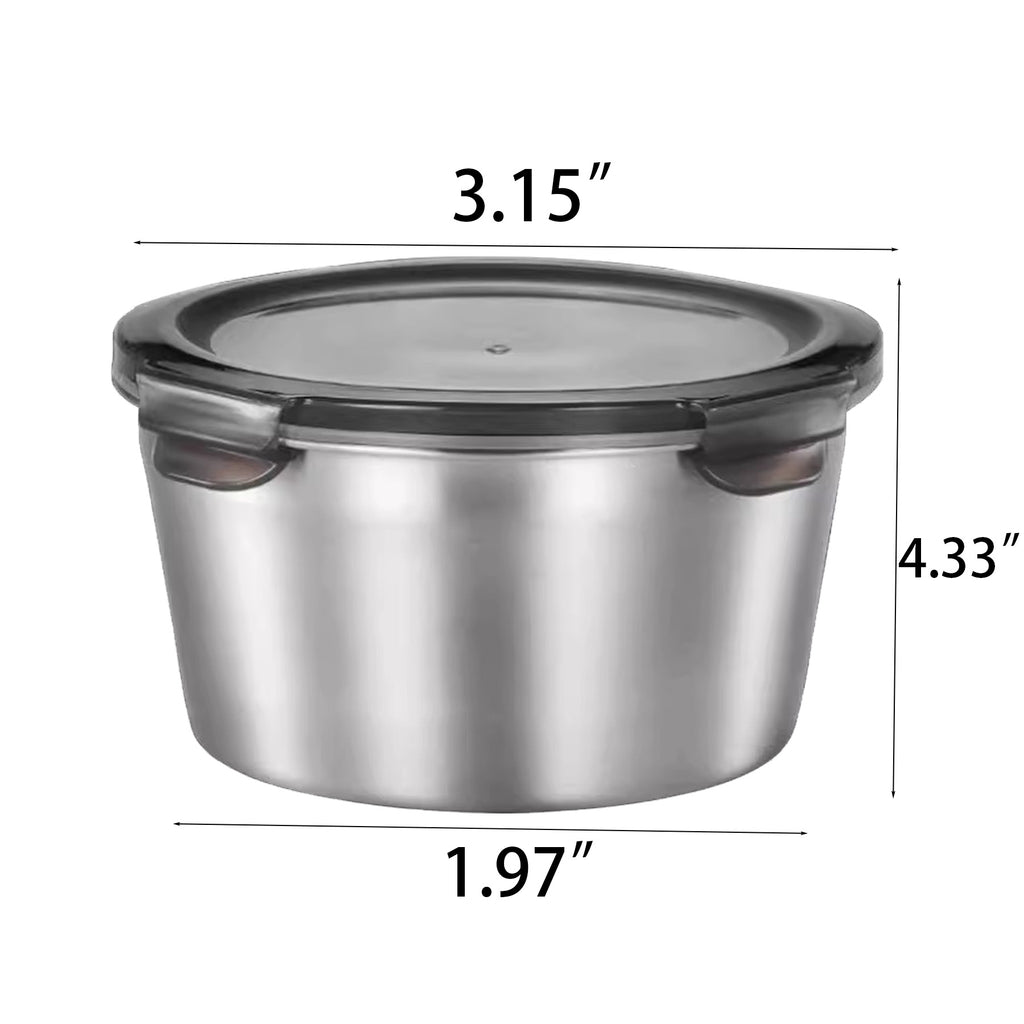 Food Grade 316 Stainless Steel Thermal Lunch Container