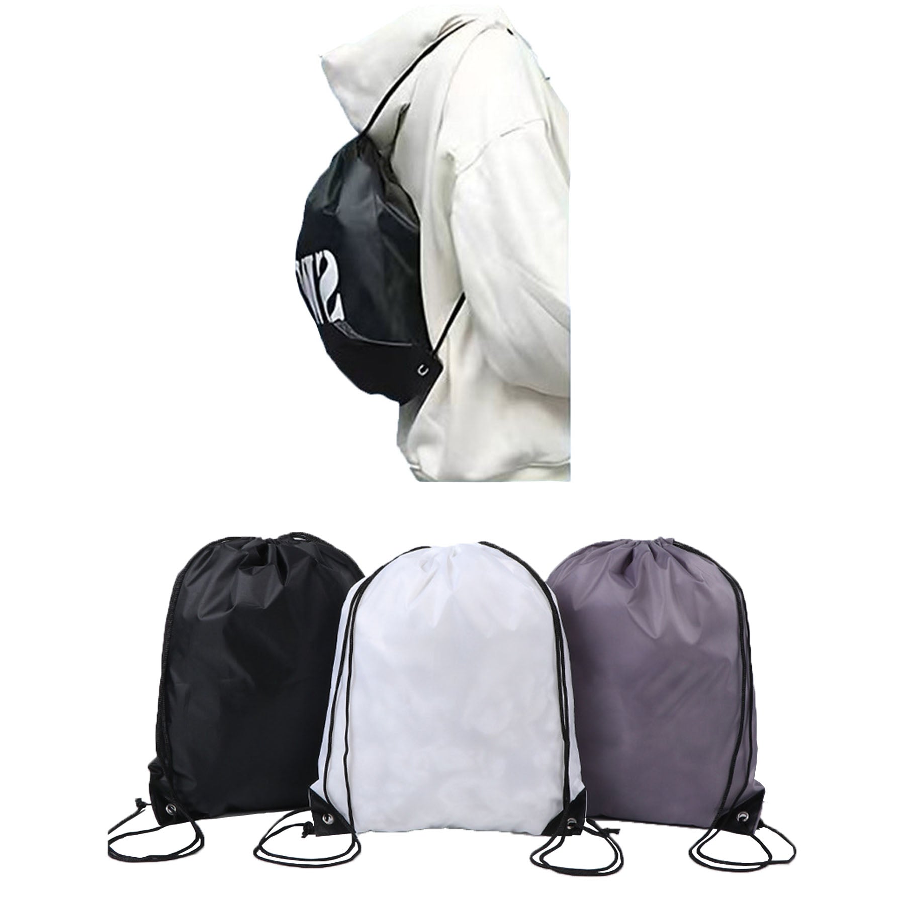 Outdoor Sports Double Pull Drawstring Bag