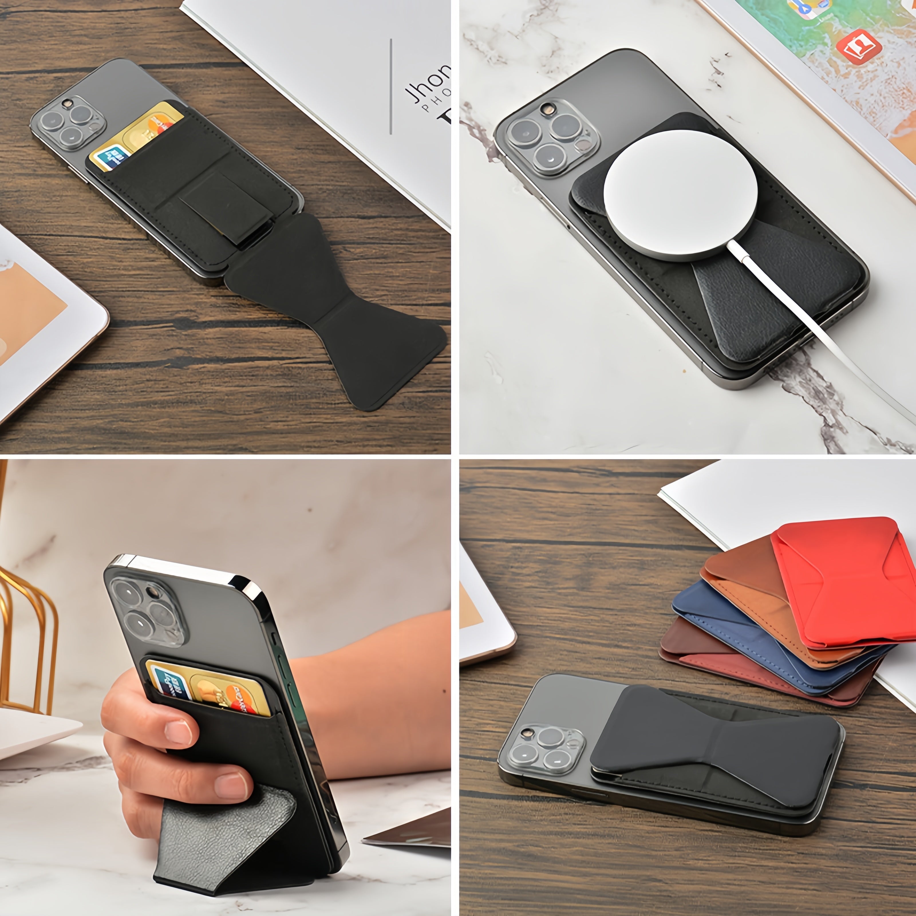 Phone Wallet With Phone Stand