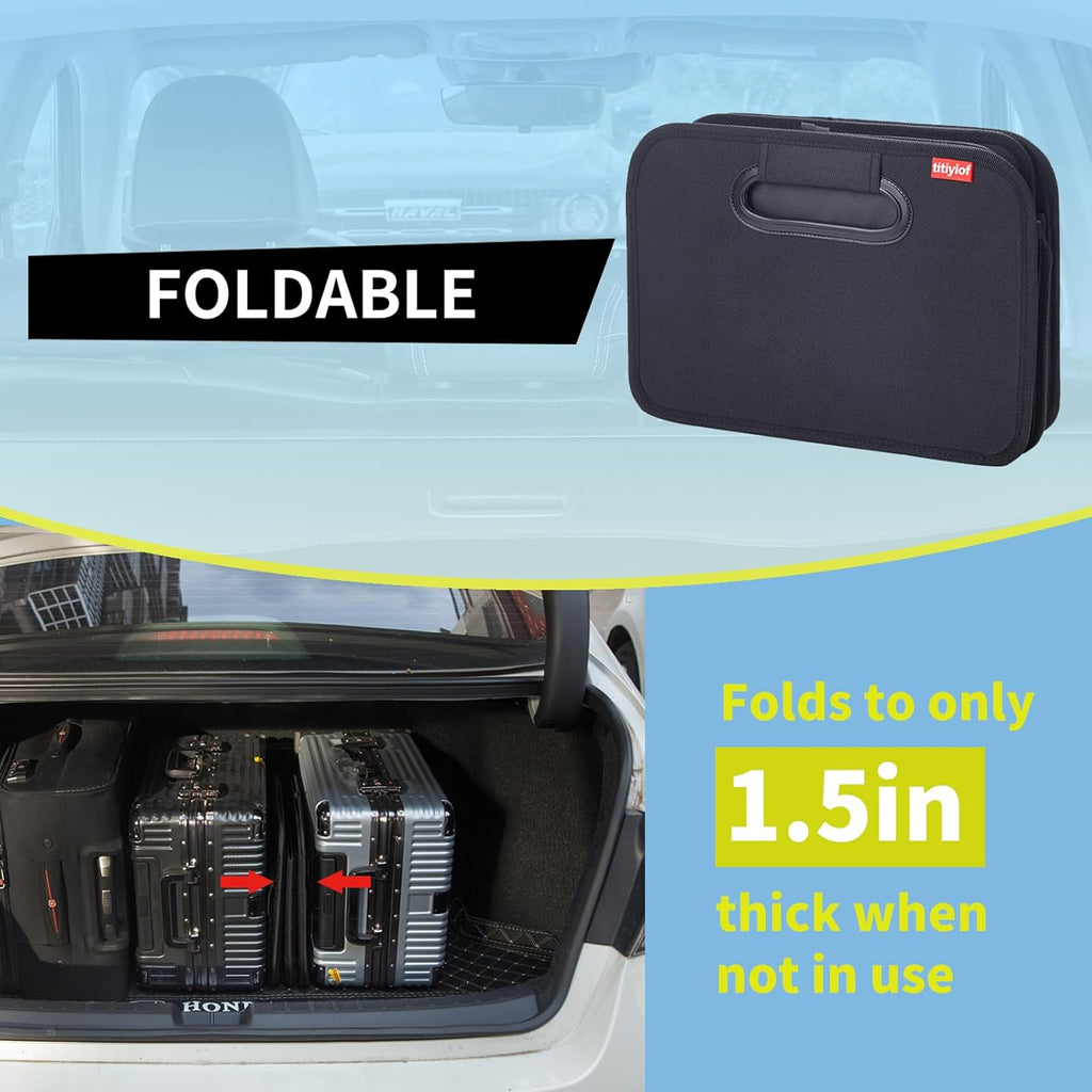 Car Trunk Organizer And Storage