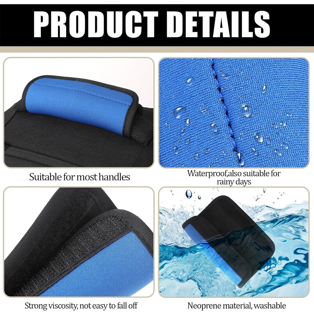 Neoprene Luggage Handle Wrap Cover
