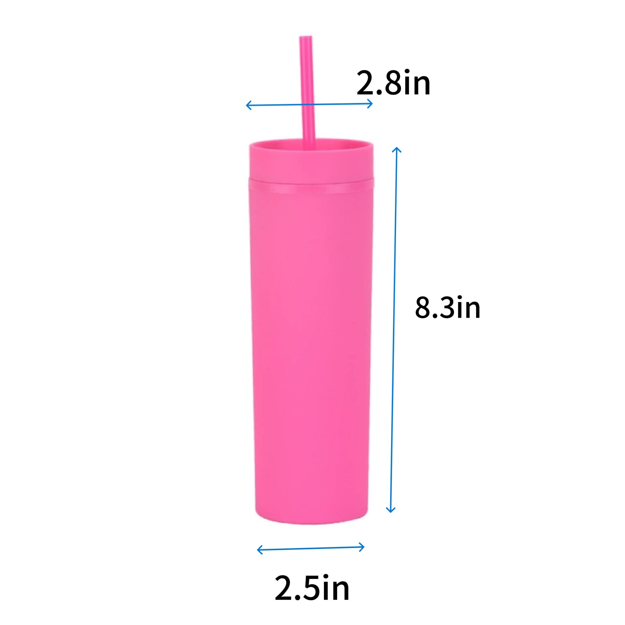 16 Oz Double-Wall Plastic Cup