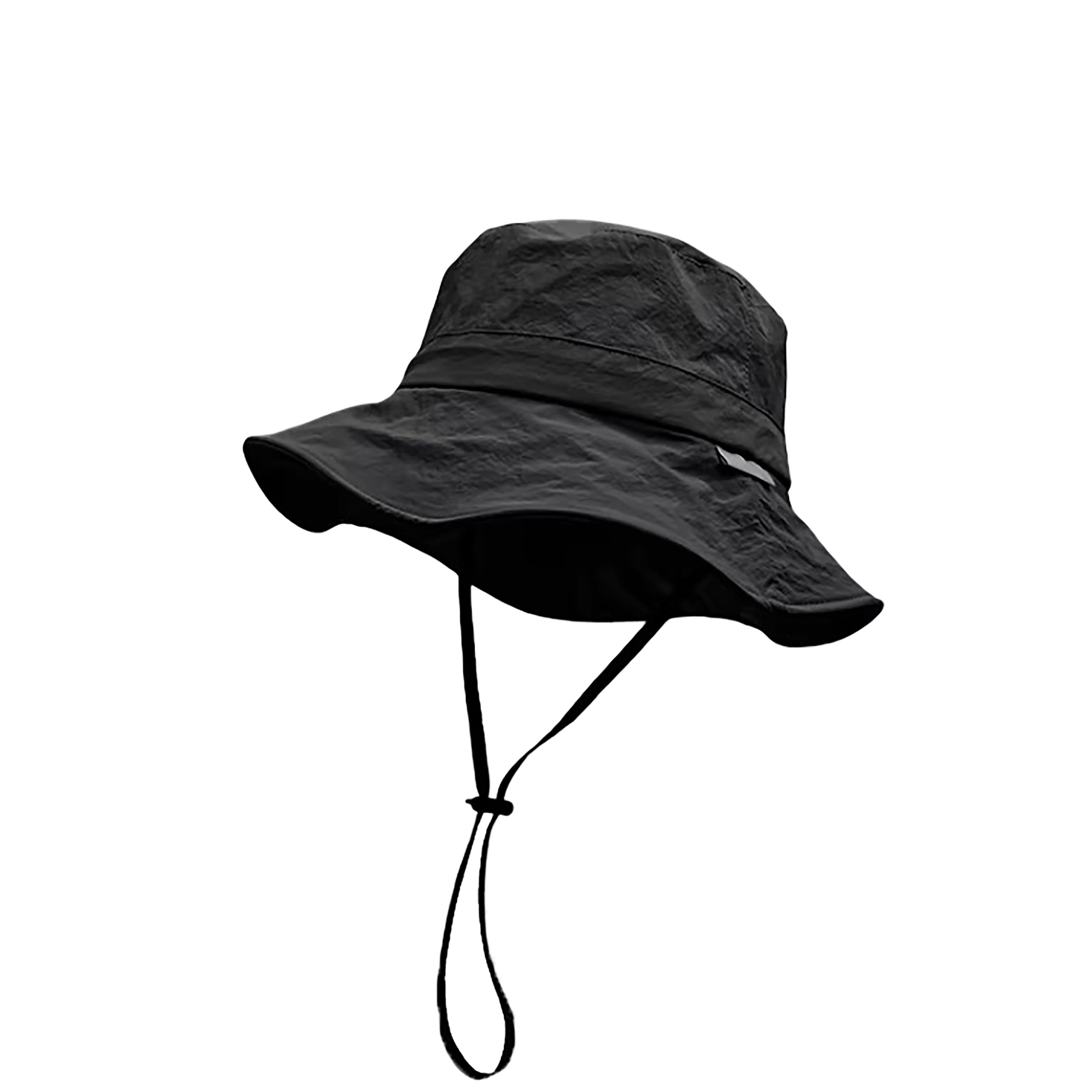 Polyester Wide Brim Bucket Hat