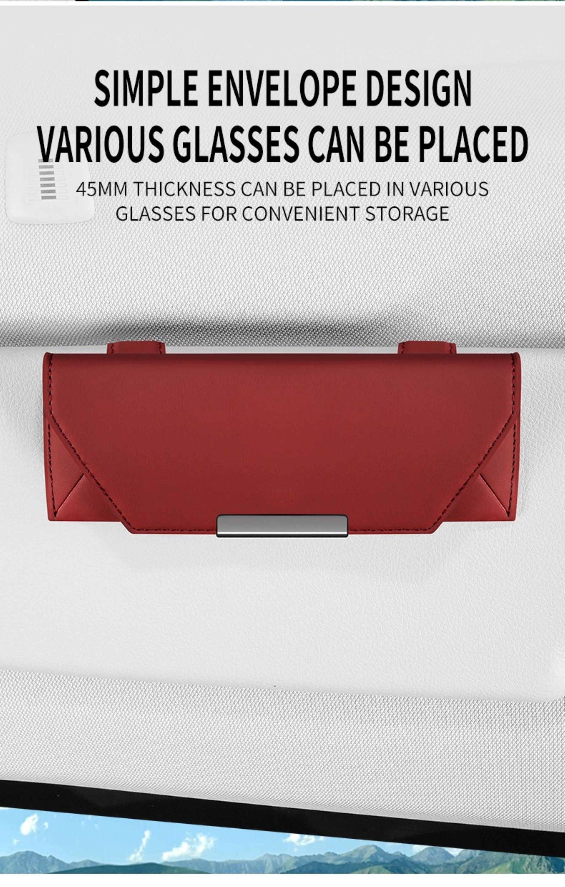 Car Storage Glasses Case