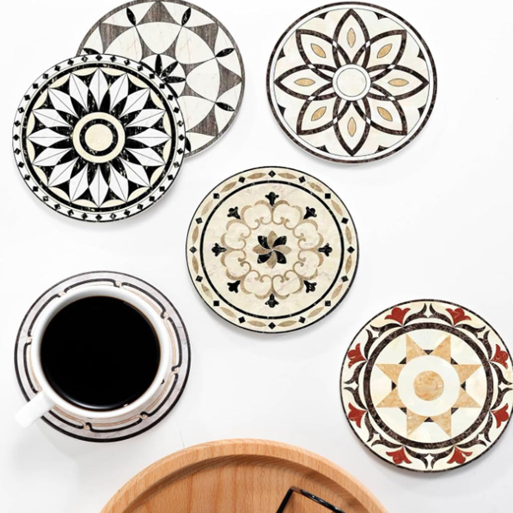 Ceramic Cork Coasters