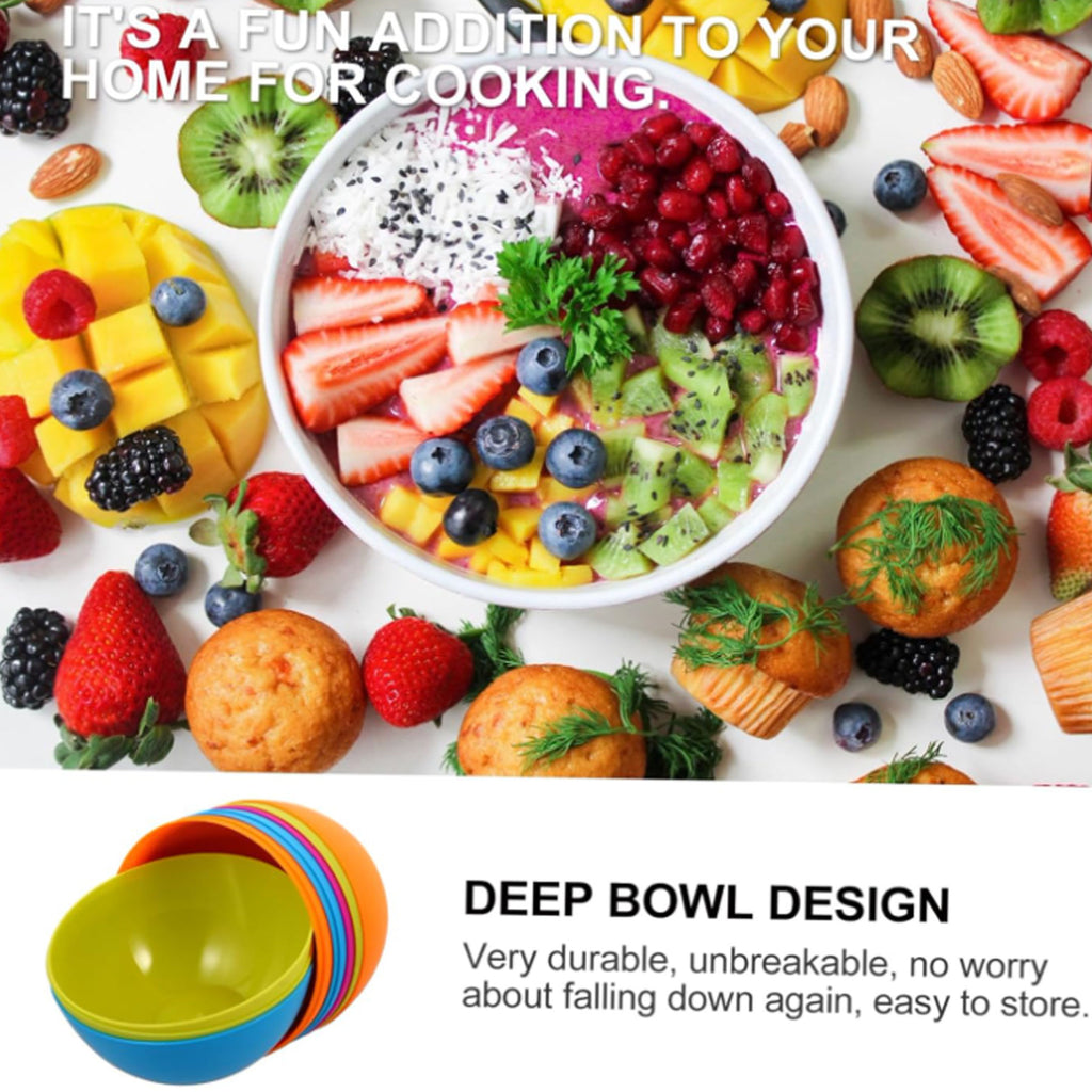 Picnic Salad Plastic Bowl