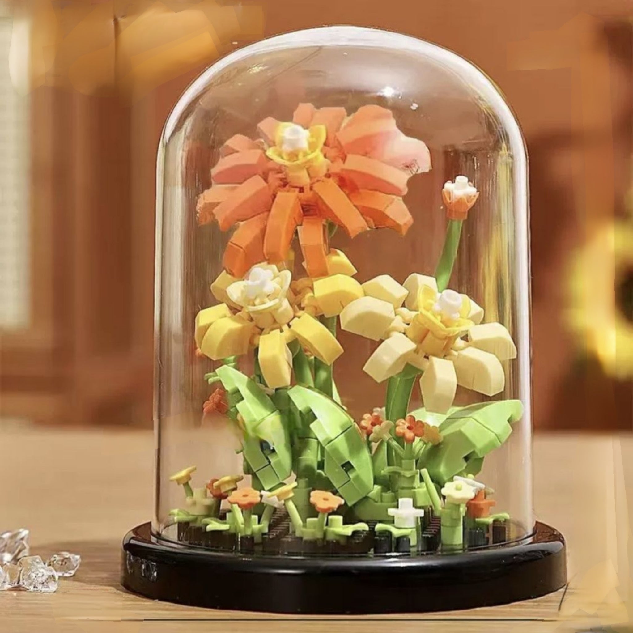 Eternal Bloom Diy Flower - Decorative Puzzle Toy For Girls