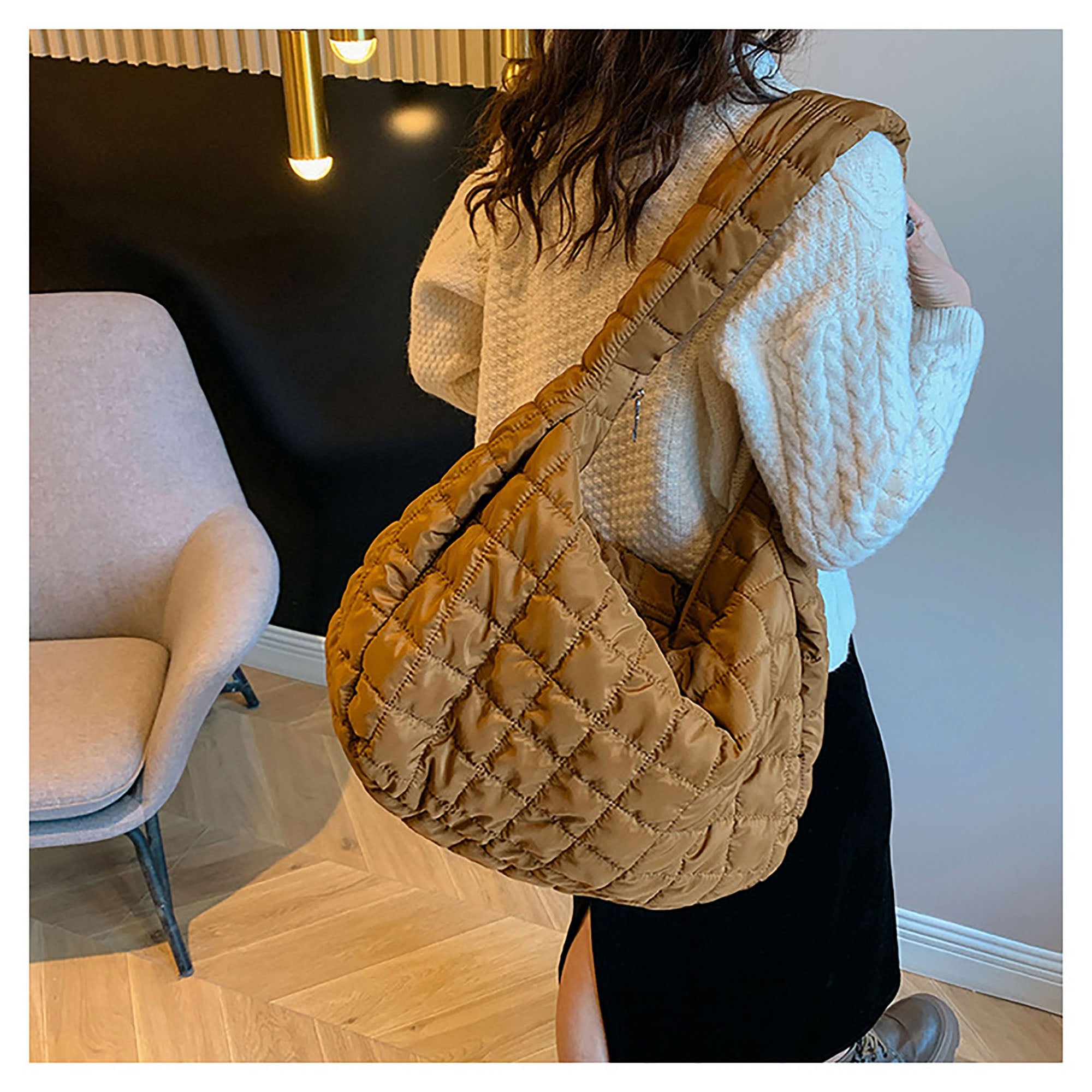 Quilted Tote Bag