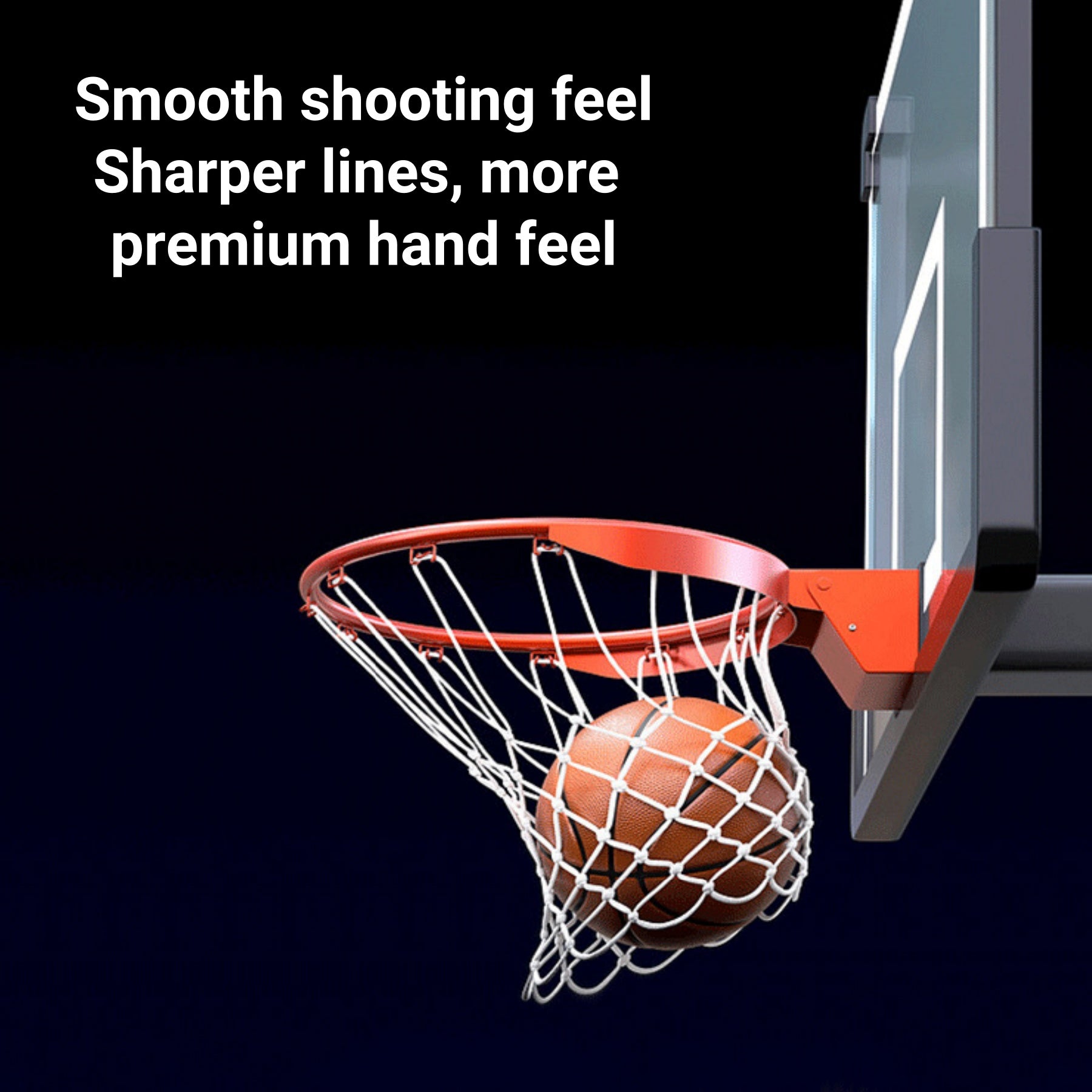 Size 7 Wear-Resistant Rubber Basketball