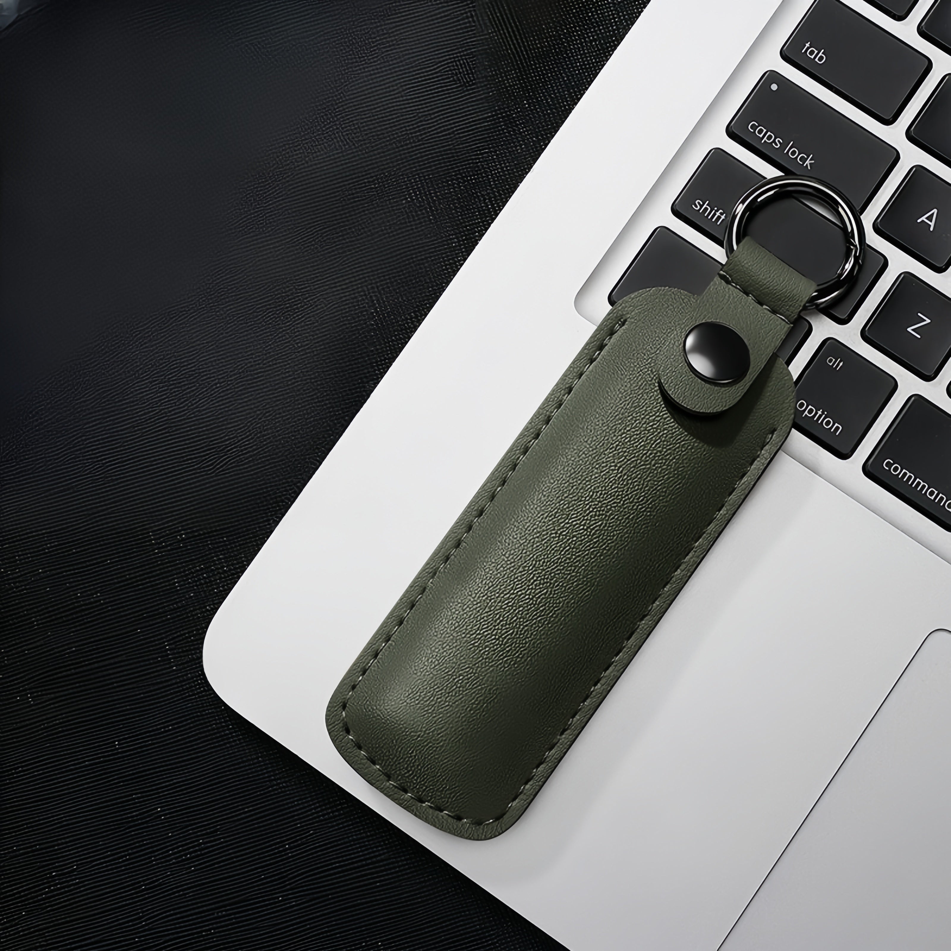 USB Flash Drive Leather Storage Case