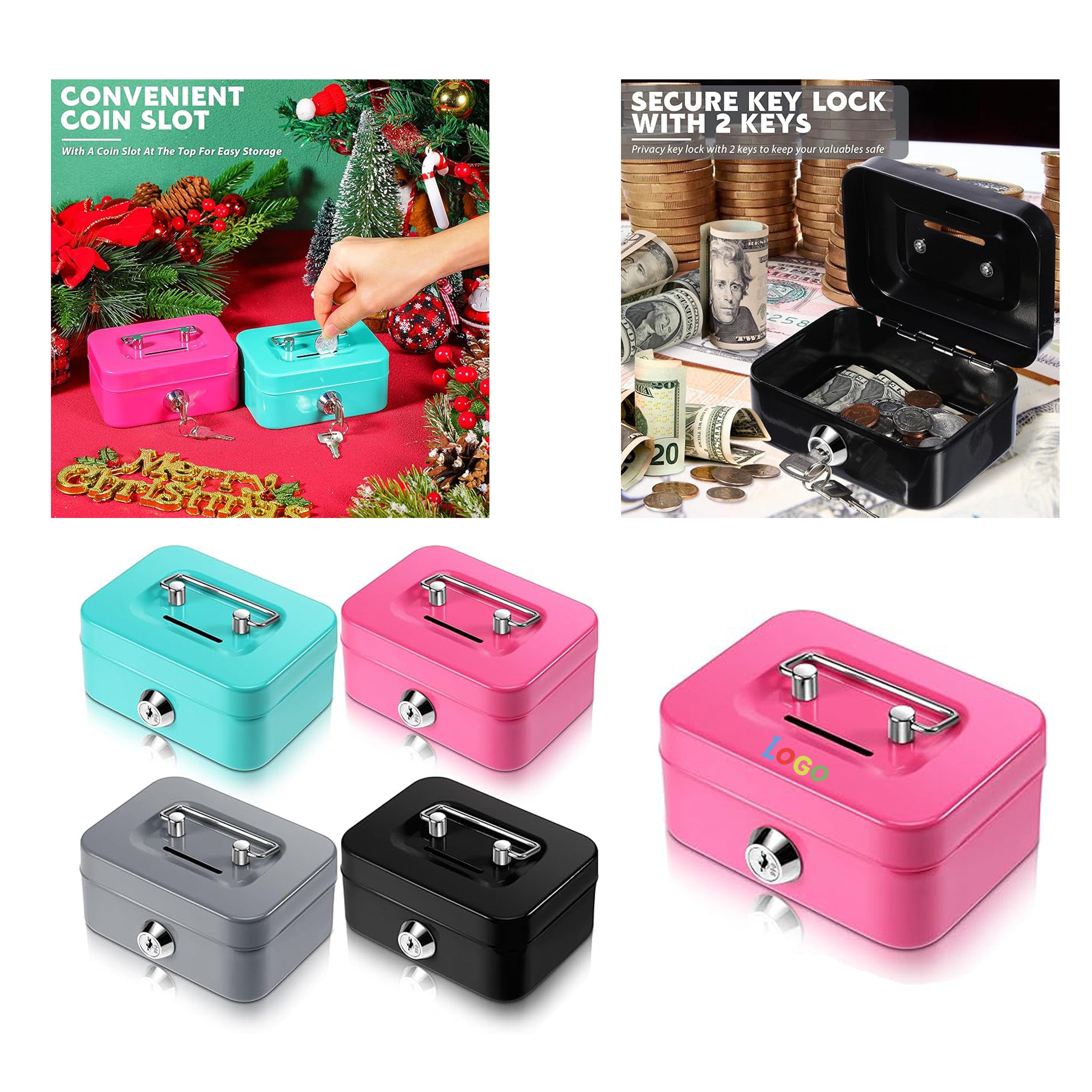 Money Box With Key Lock