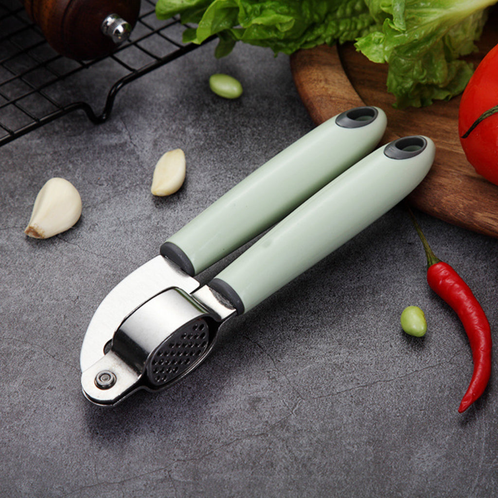 Household Stainless Steel Manual Garlic Press
