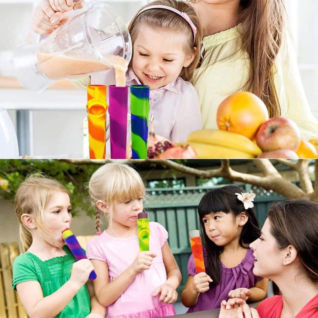 Silicone Popsicle Ice Pop Maker Molds