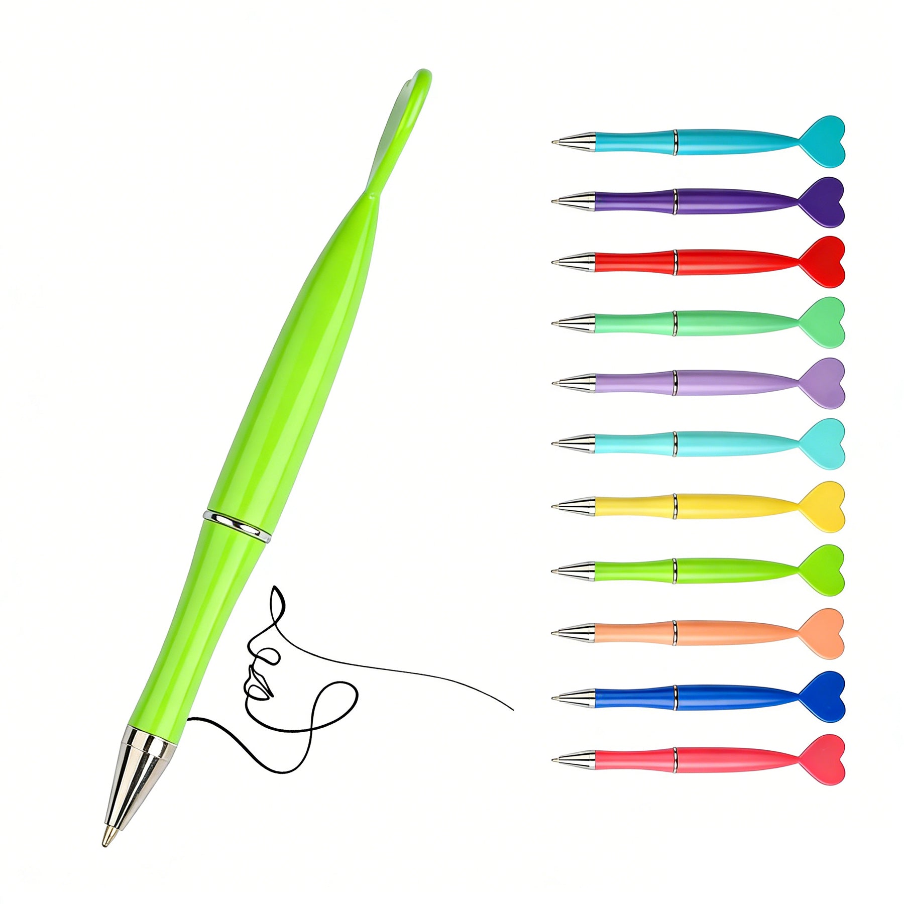 Heart Tip Dart Pen