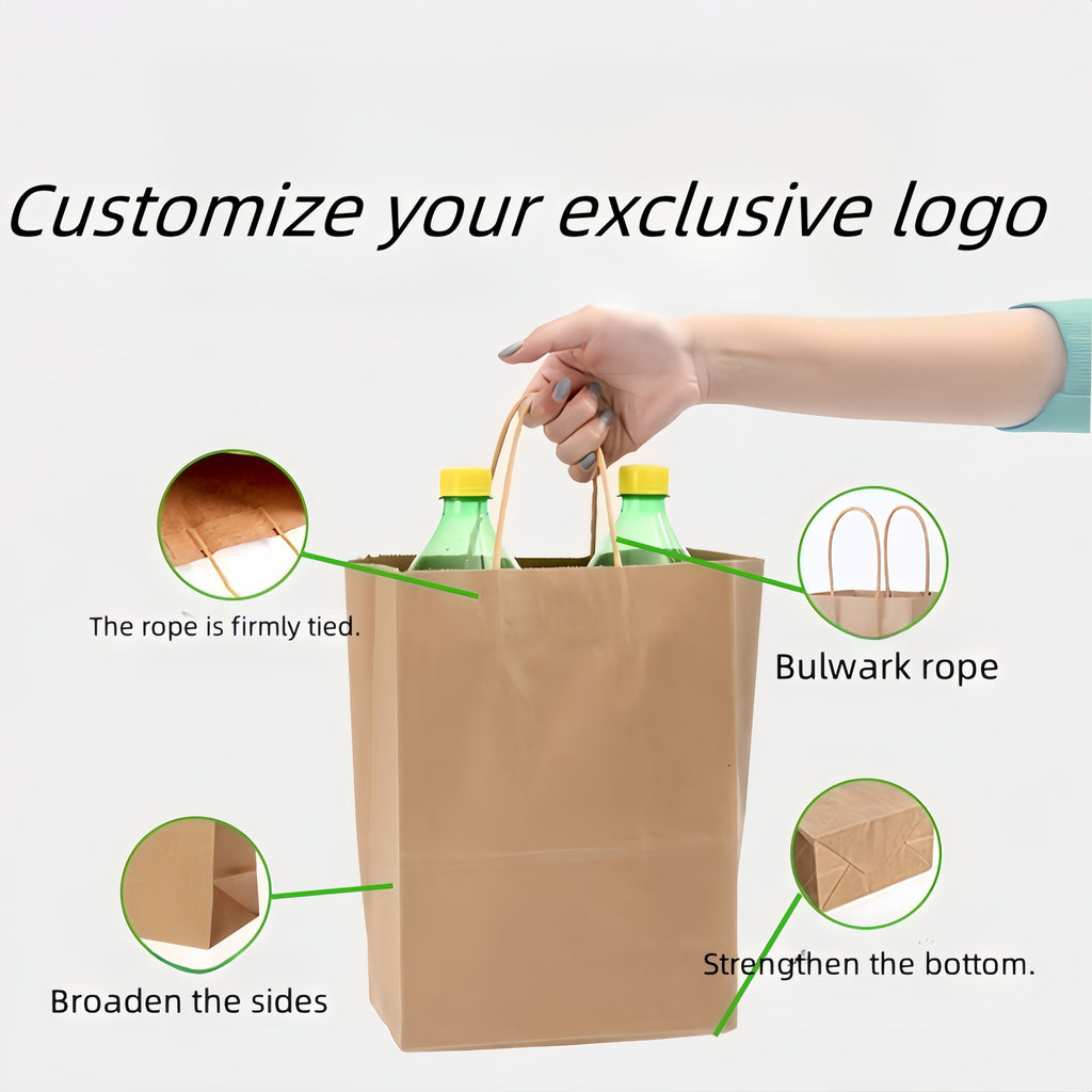 Kraft Gift Shopping Bag