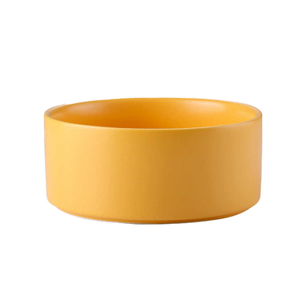 Ceramic Frosted Pet Bowl