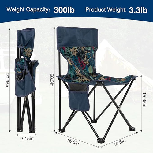 Aluminum Alloy Frame Folding Backpacking Chair