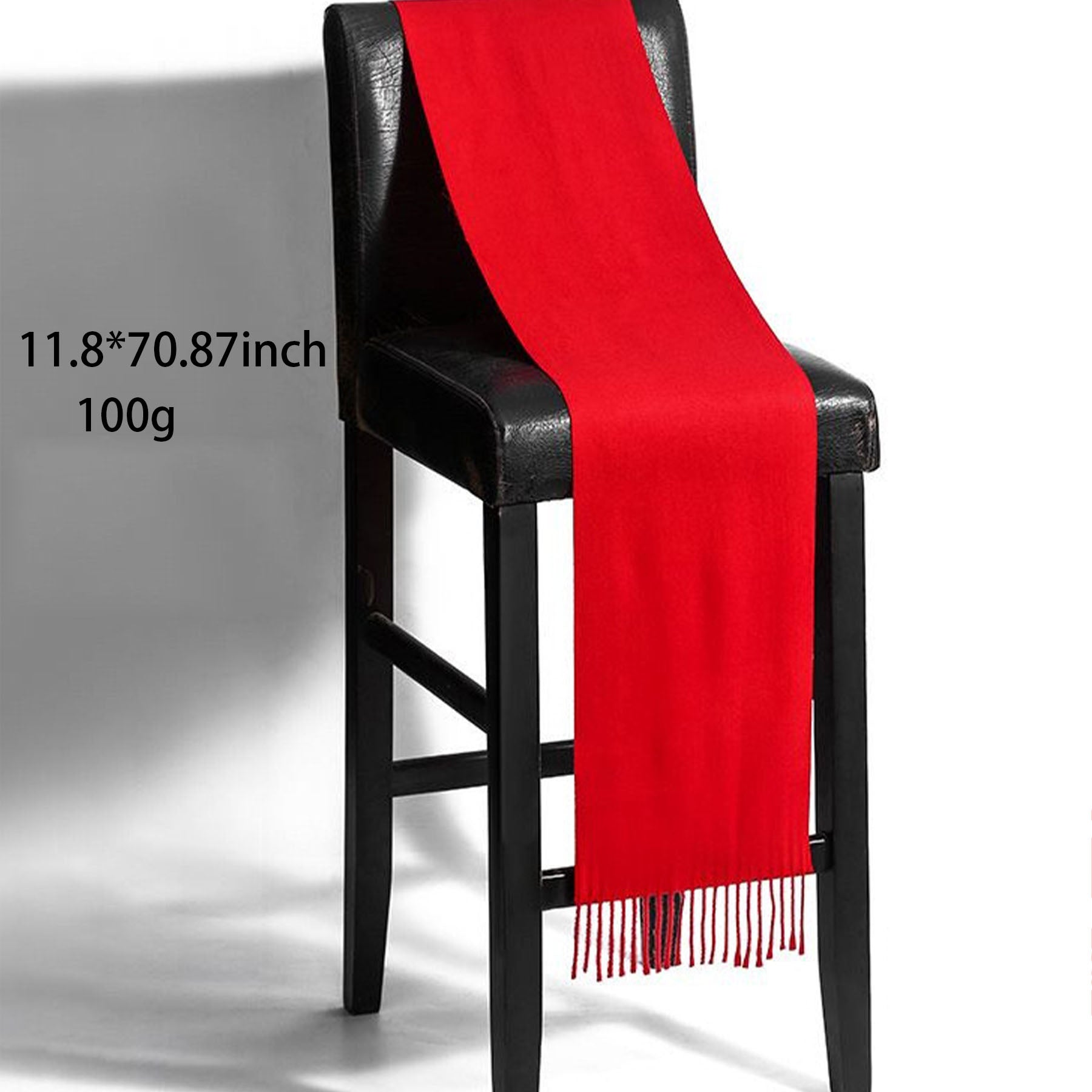 Custom China Red Scarf – Elegant and Timeless Design