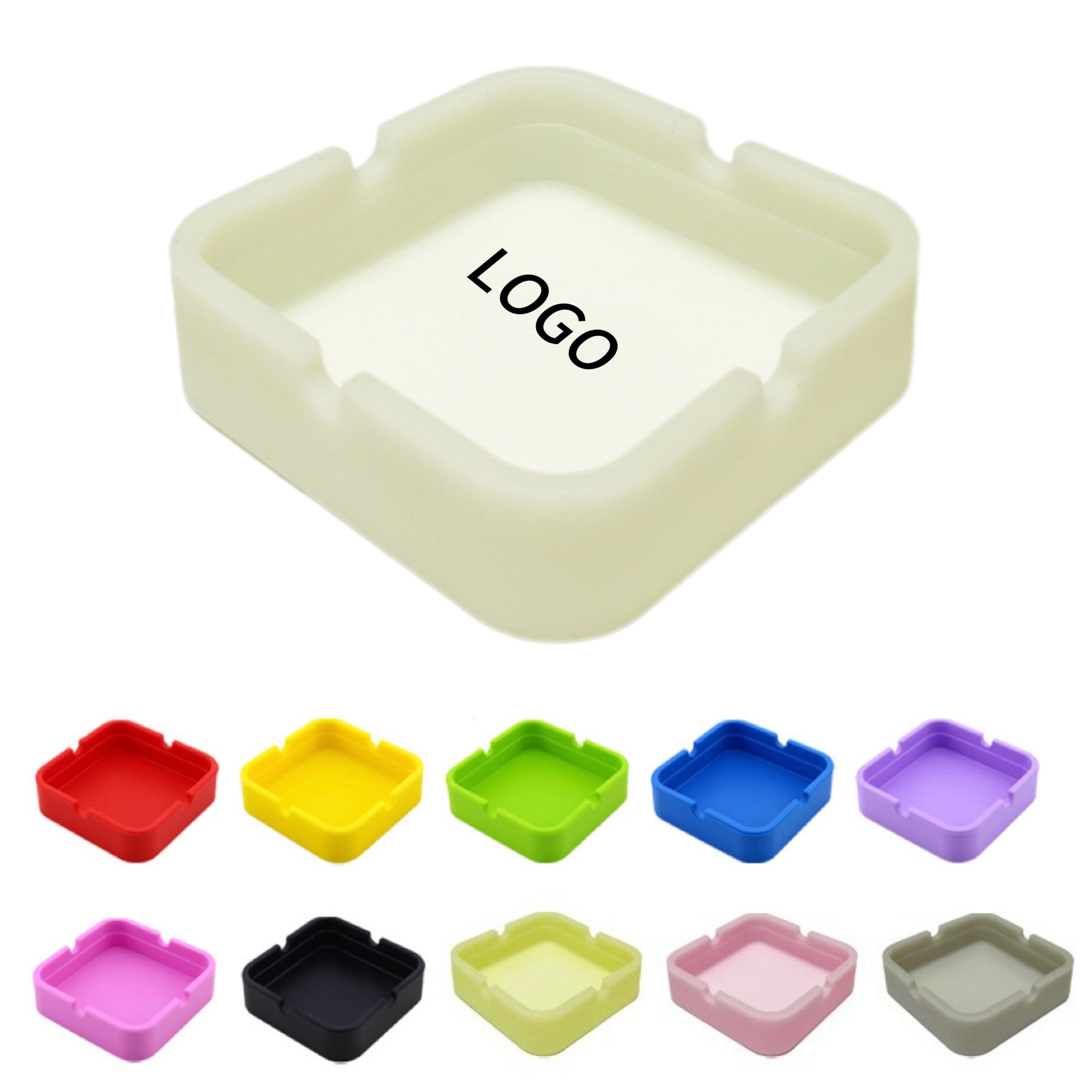 Portable Heat-Resistant Easy-to-Clean Ashtray