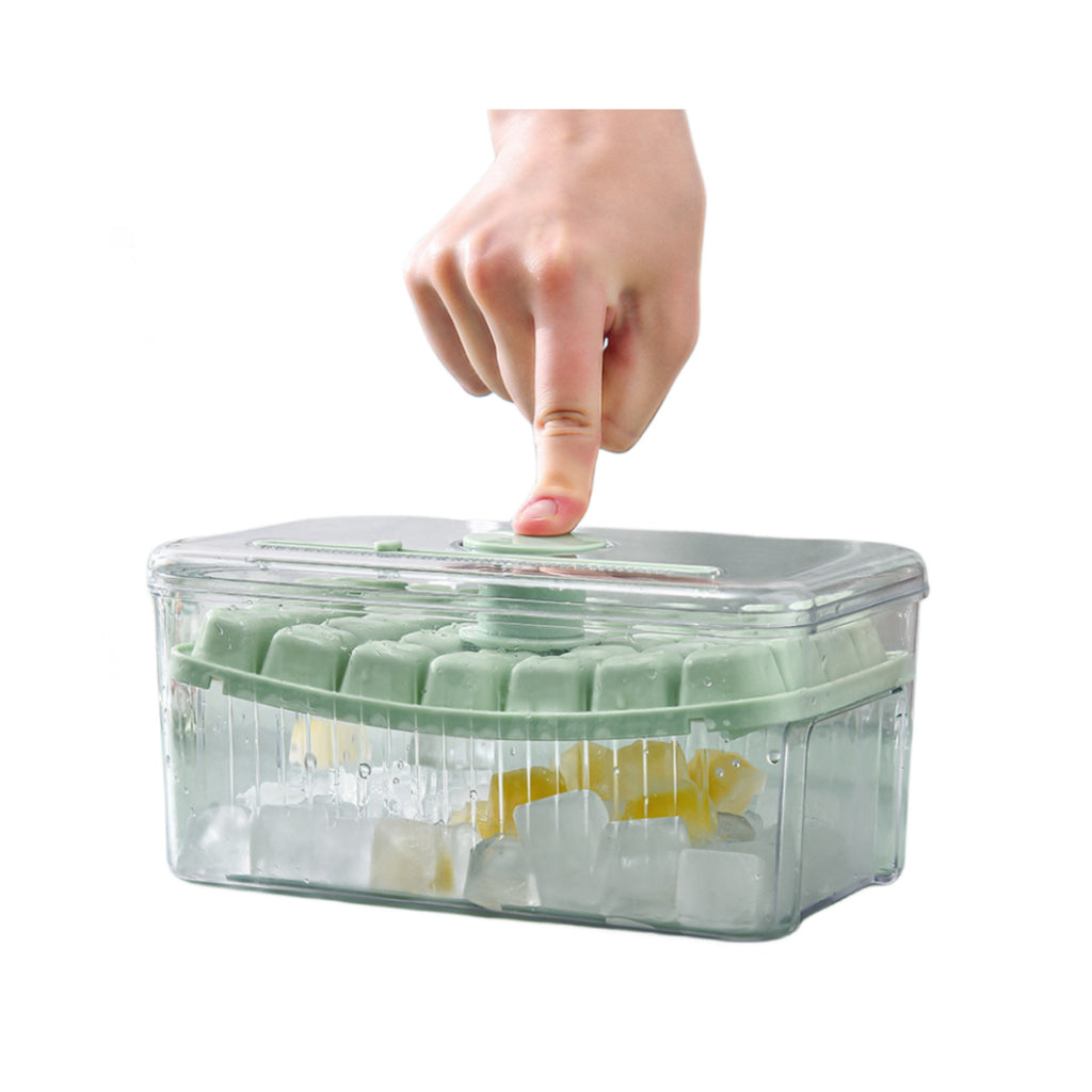Press-Style Ice Cube Tray
