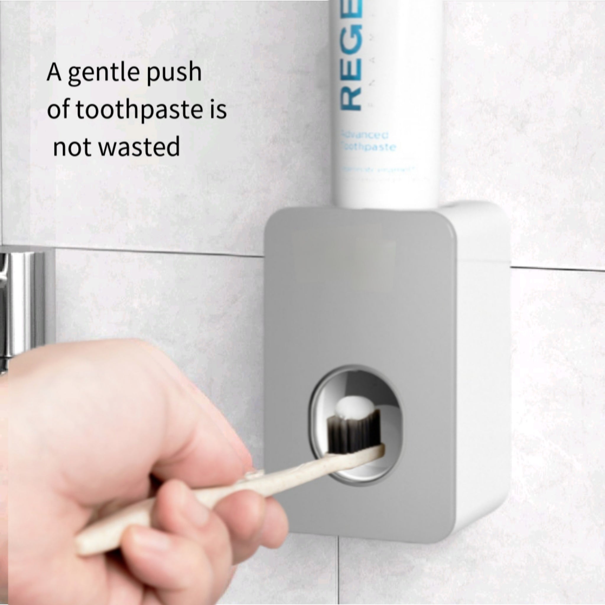 Drill Free Automatic Toothpaste Dispenser