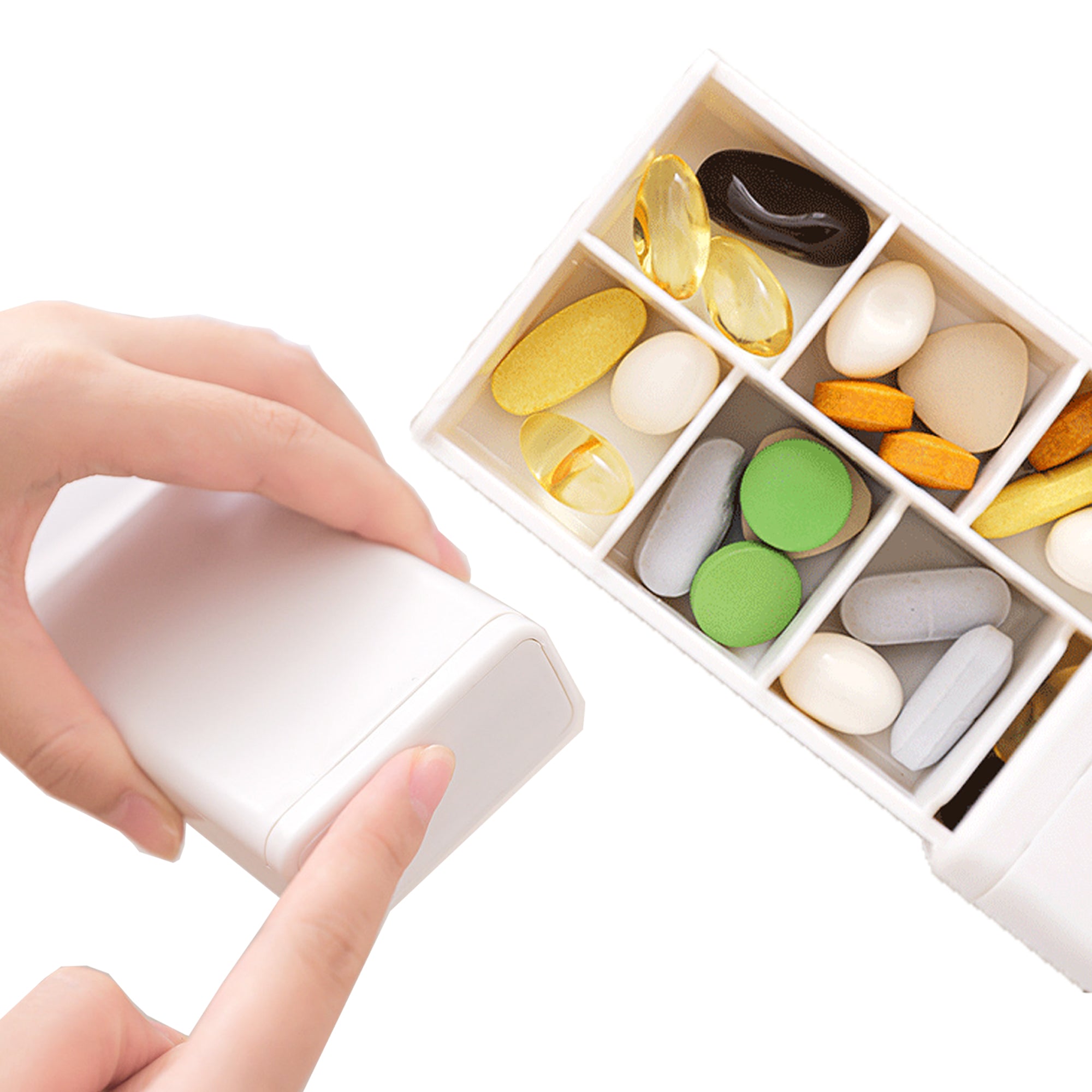 Weekly Travel Pill Organizer