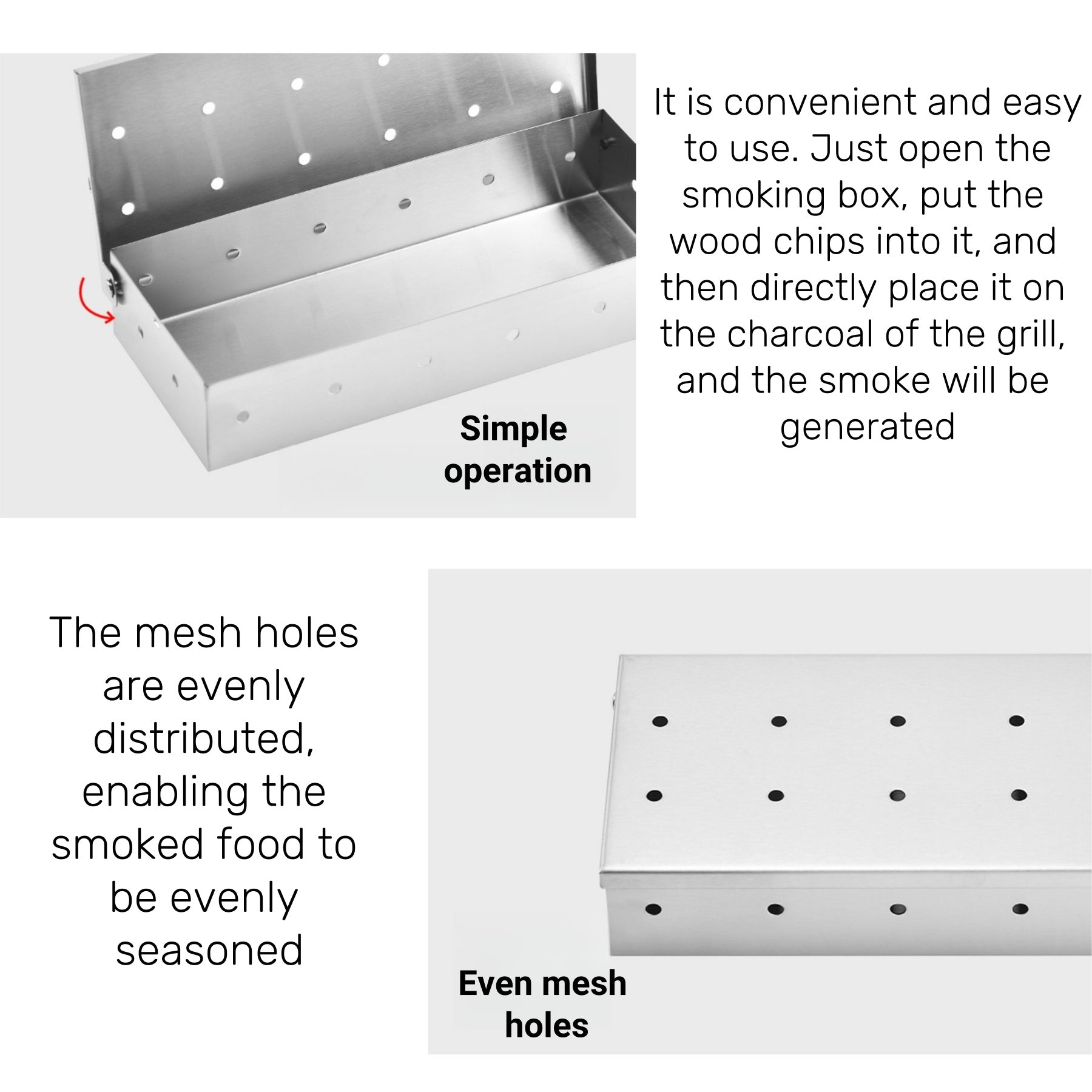 Outdoor Stainless Steel Barbecue Box