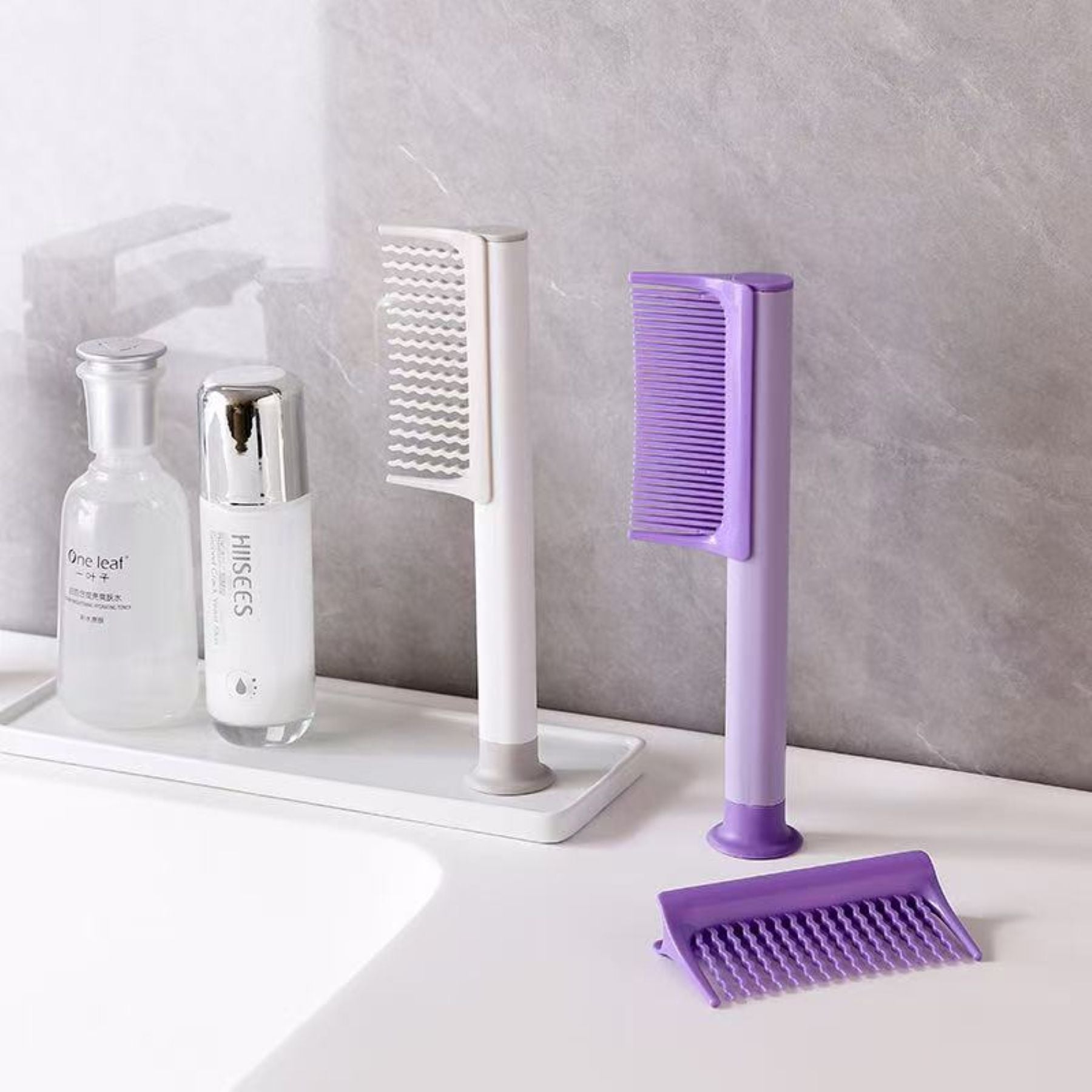 Removable Serrated Comb