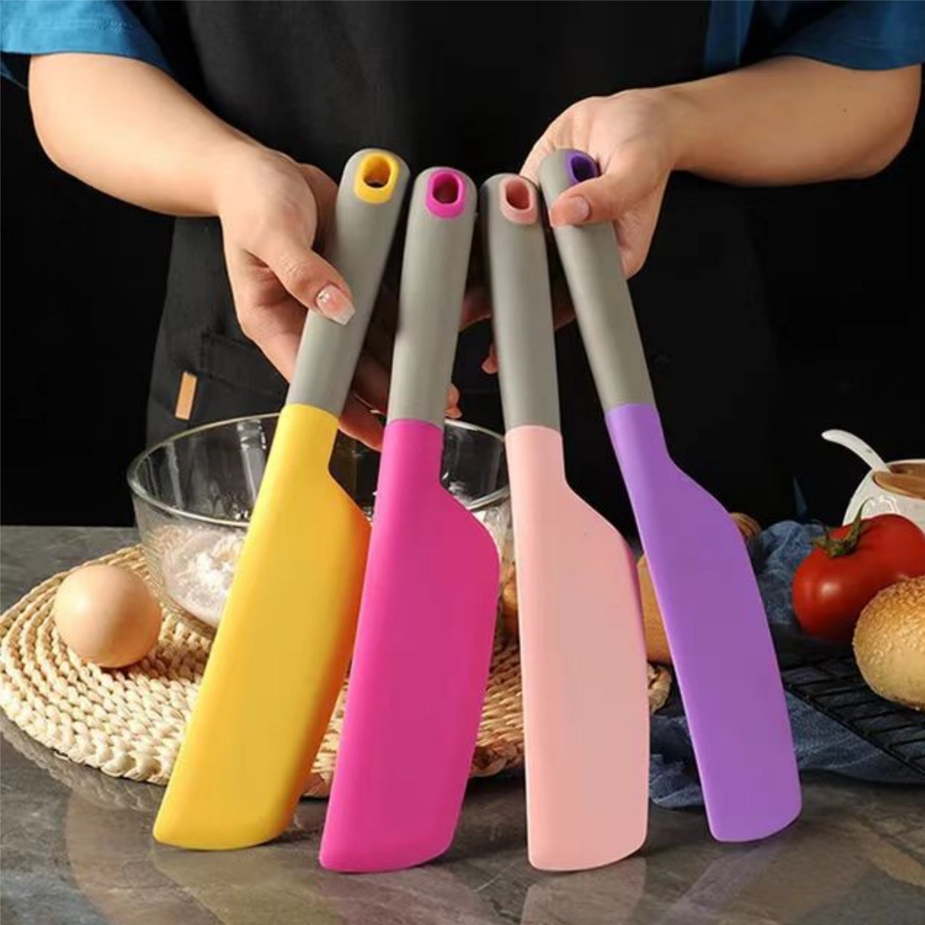 One-Piece Silicone Scraper