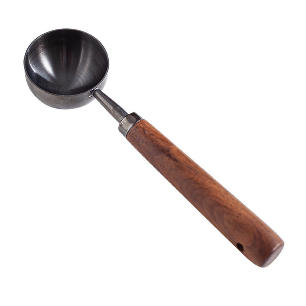 304 Stainless Steel Coffee Spoon With Wooden Handle
