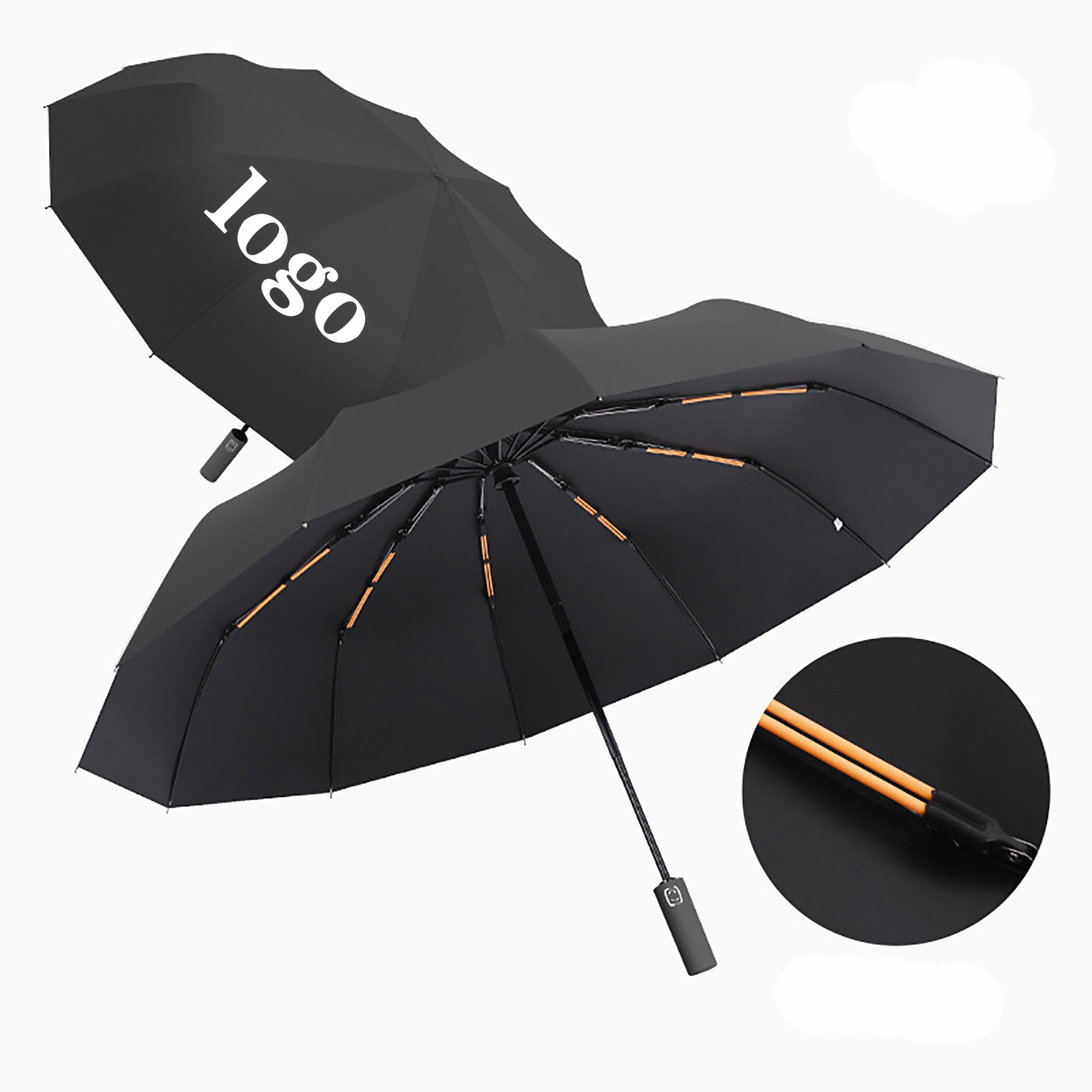 Short-Sleeved Automatic Umbrella