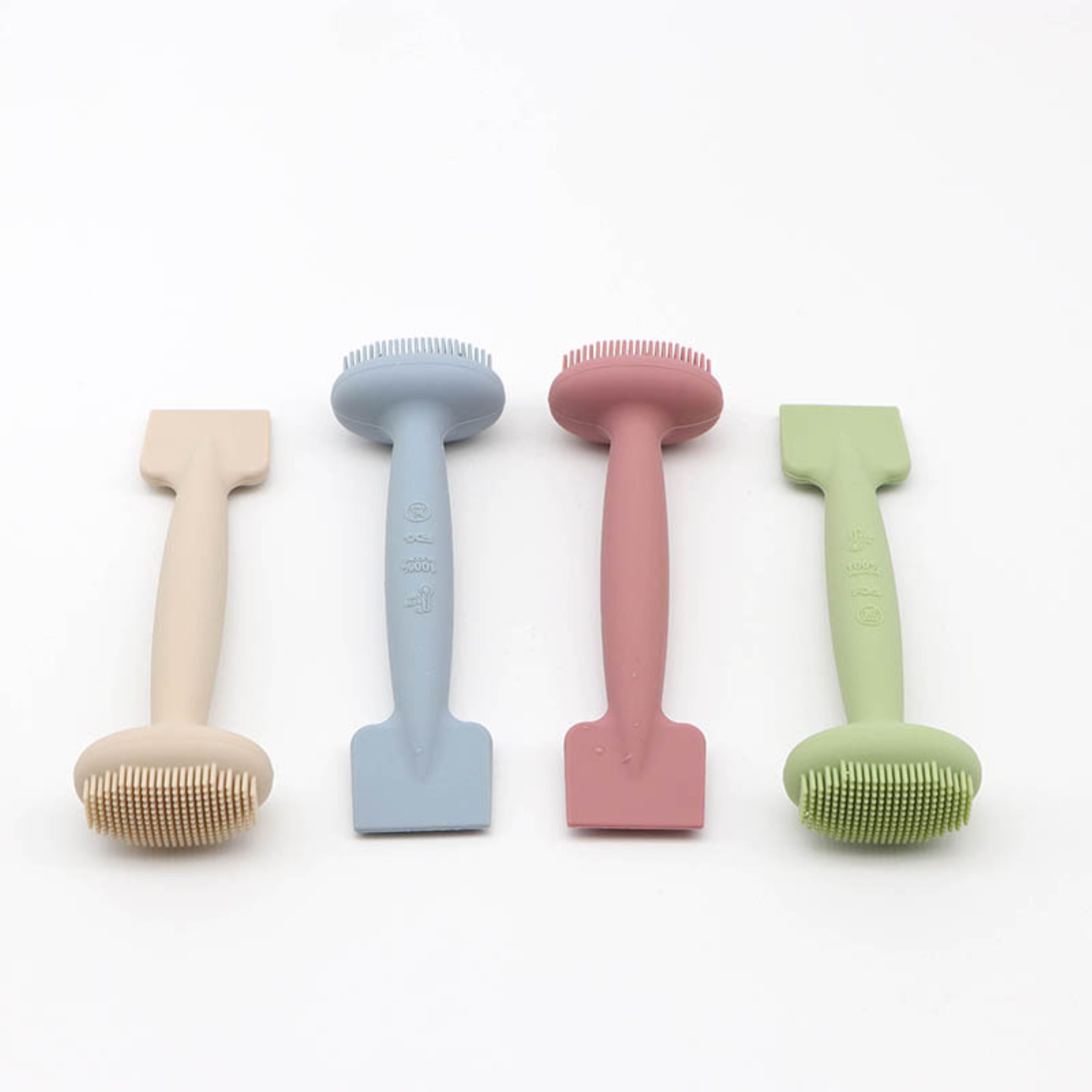 Dual - Head Silicone Facial Mask Brush