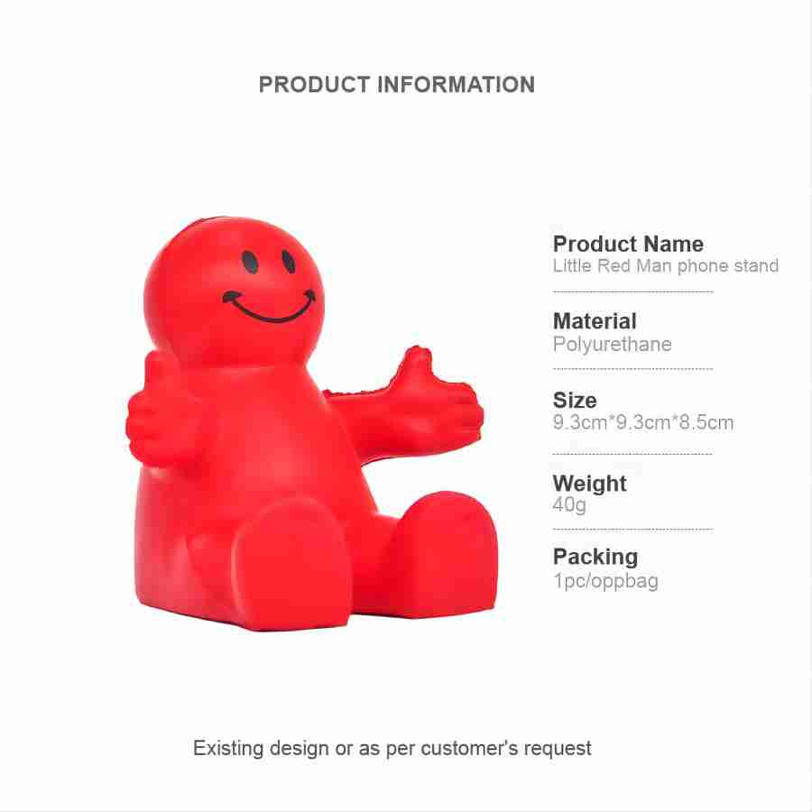 Pu Foam Human Shaped Mobile Phone Holder