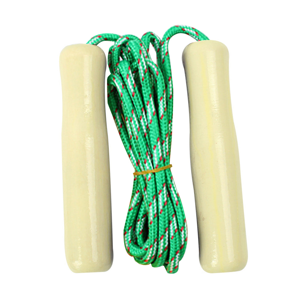 Wooden Handle Jump Rope for Kids