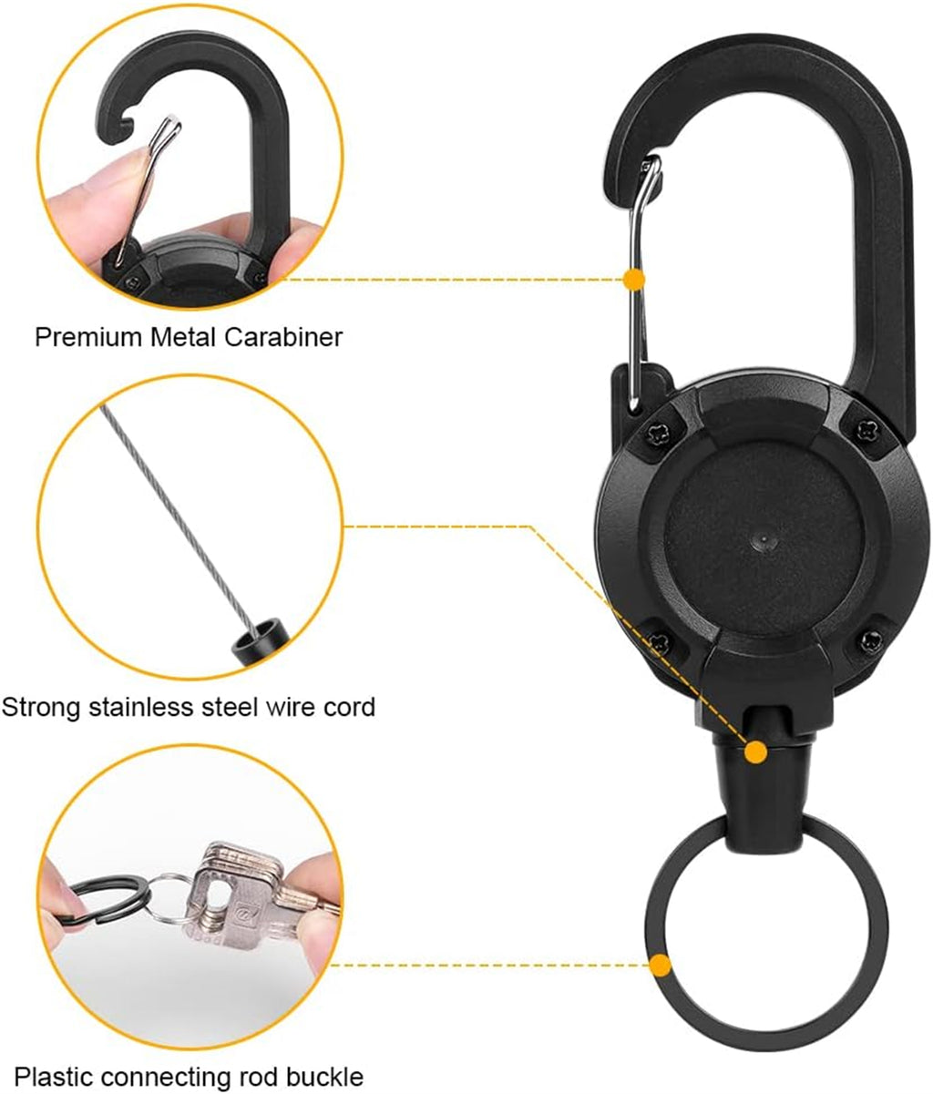 Retractable Keychain