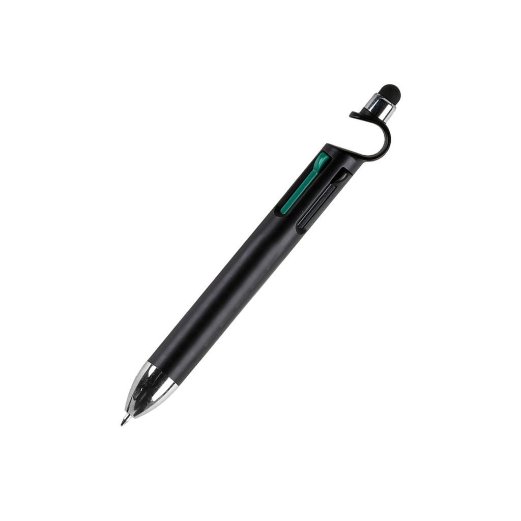 Four-Color Ballpoint Pen Phone Holder