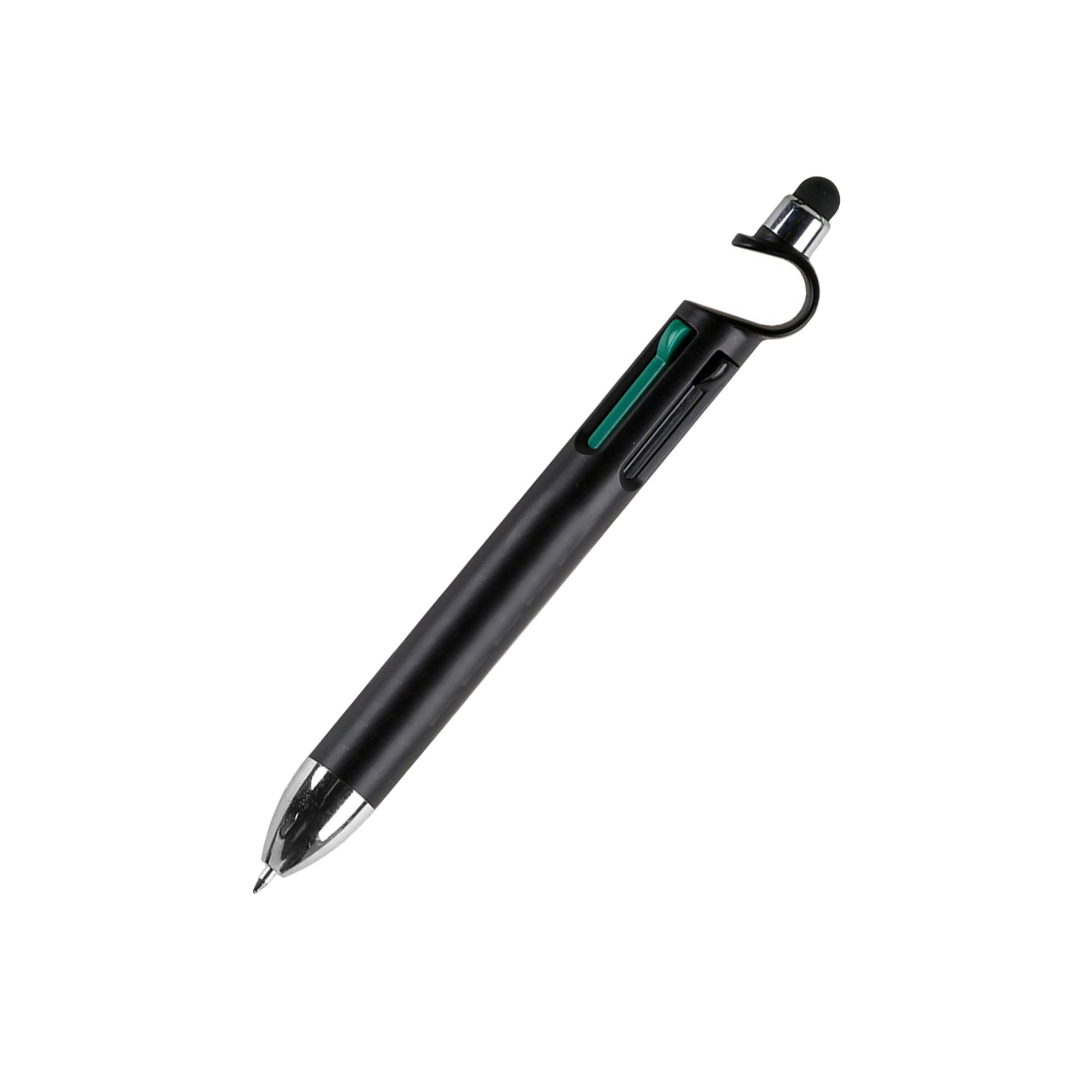 Four-Color Ballpoint Pen Phone Holder