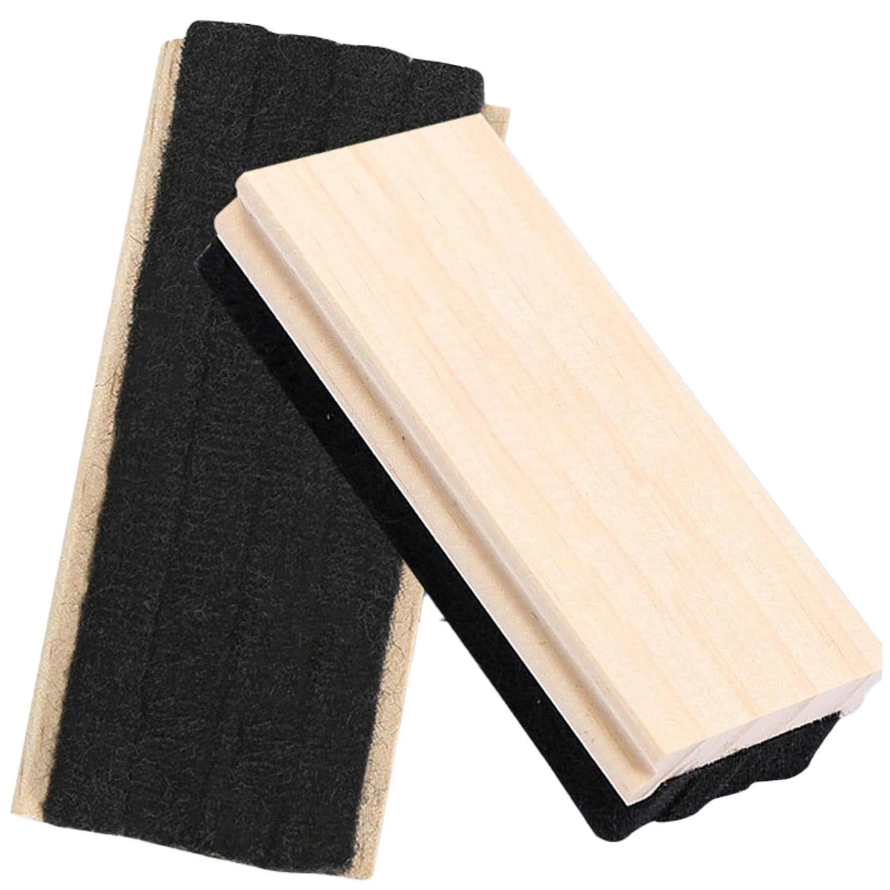 Thickened Black Felt Wooden Chalkboard Eraser