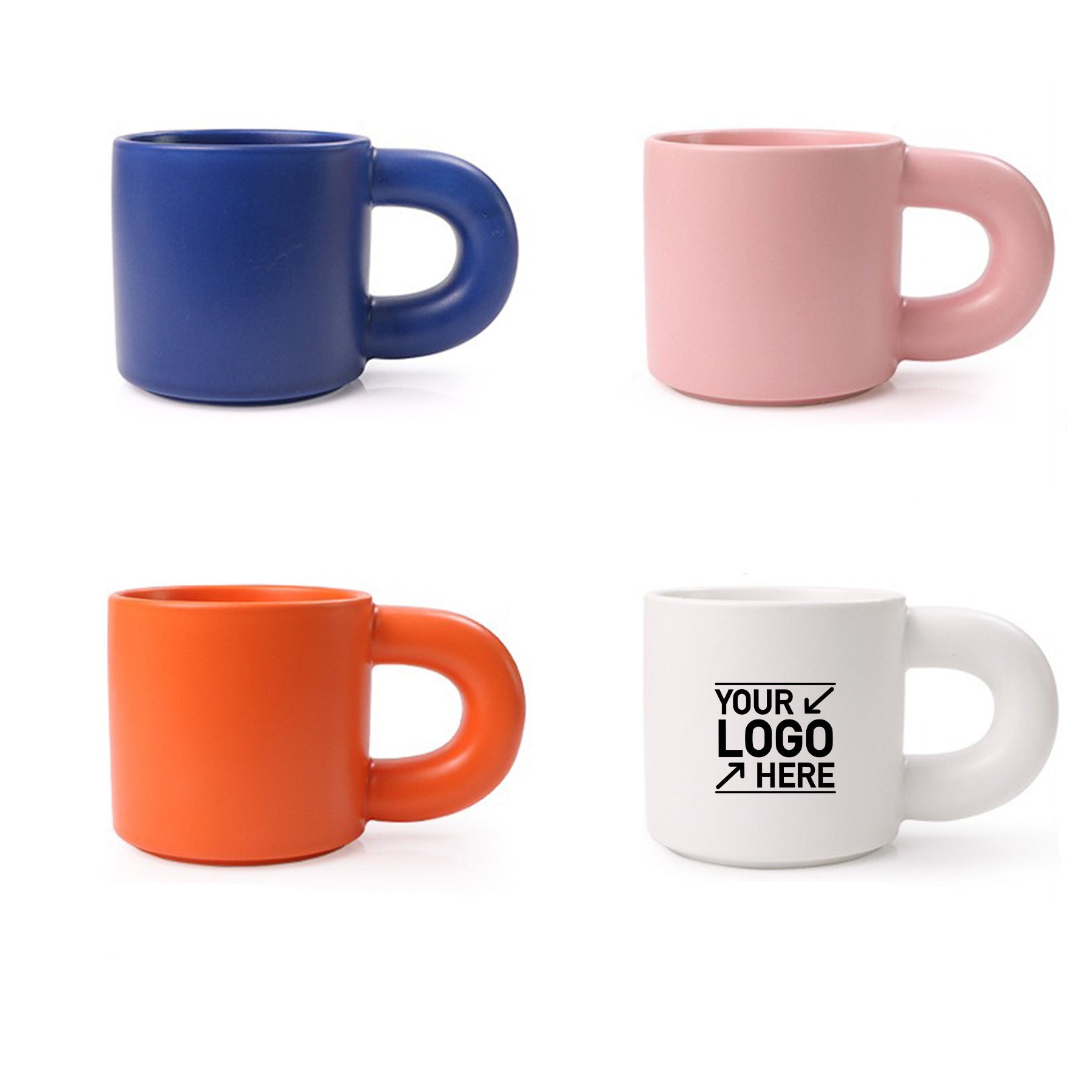 Mug With Chubby Handle