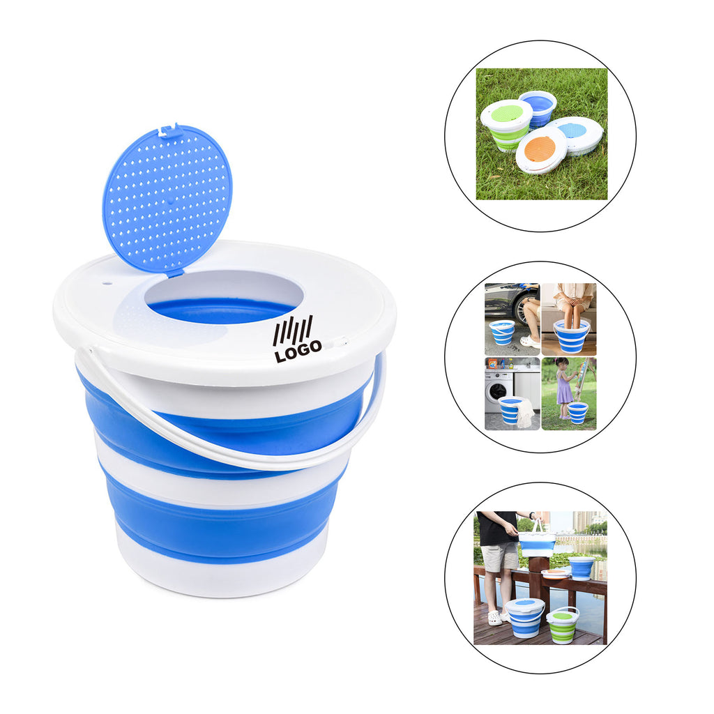 2.6 Gallon Multifunction Foldable Bucket