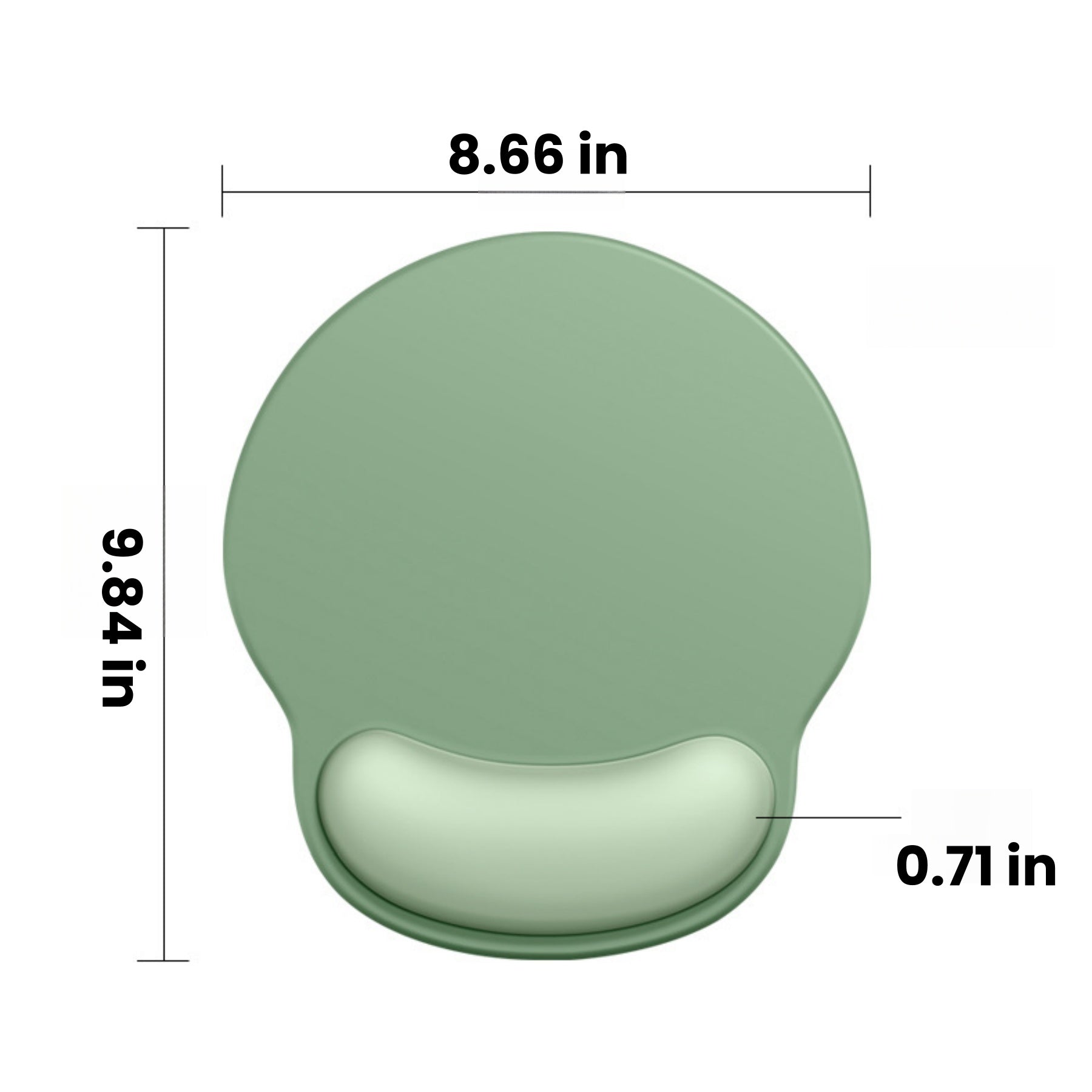 Wrist Support Mouse Pad
