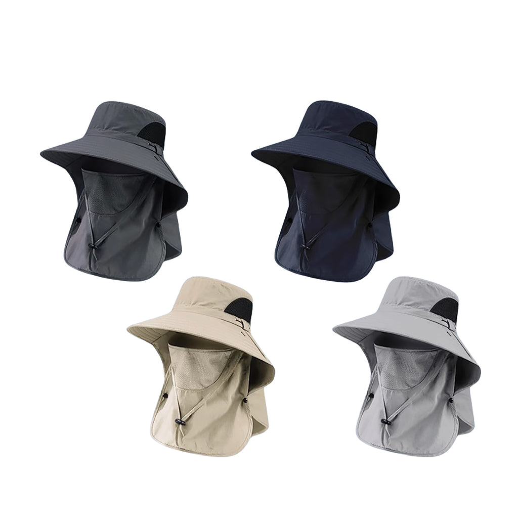 Fisherman Hat And Face Mask Set