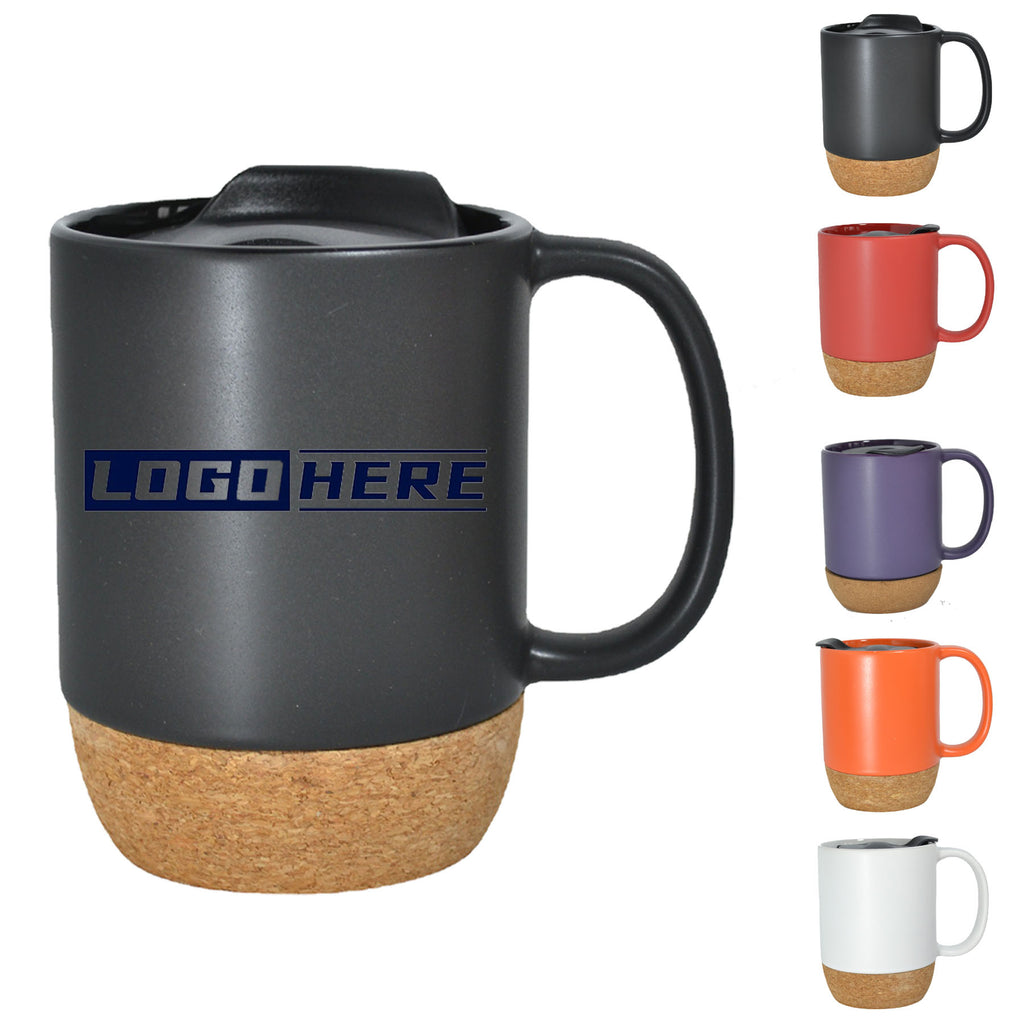 Cork Bottom Stylish Ceramic Mug