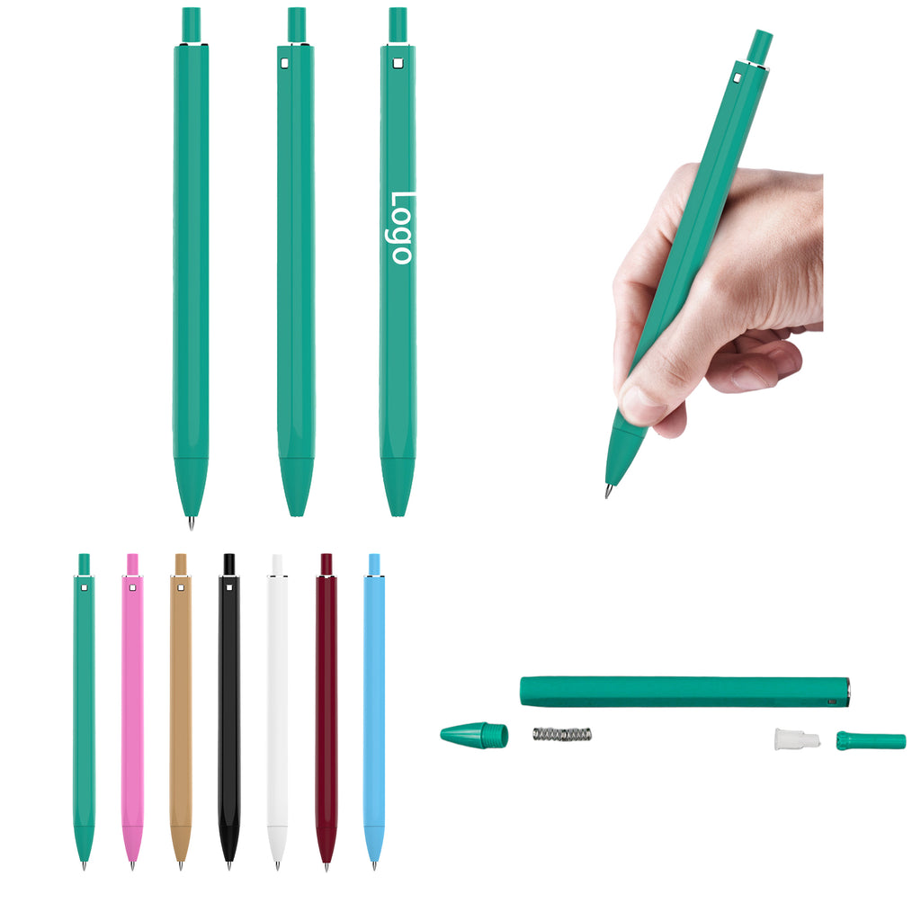 Click Ballpoint Pen - Business/Student Use, Logo Printable